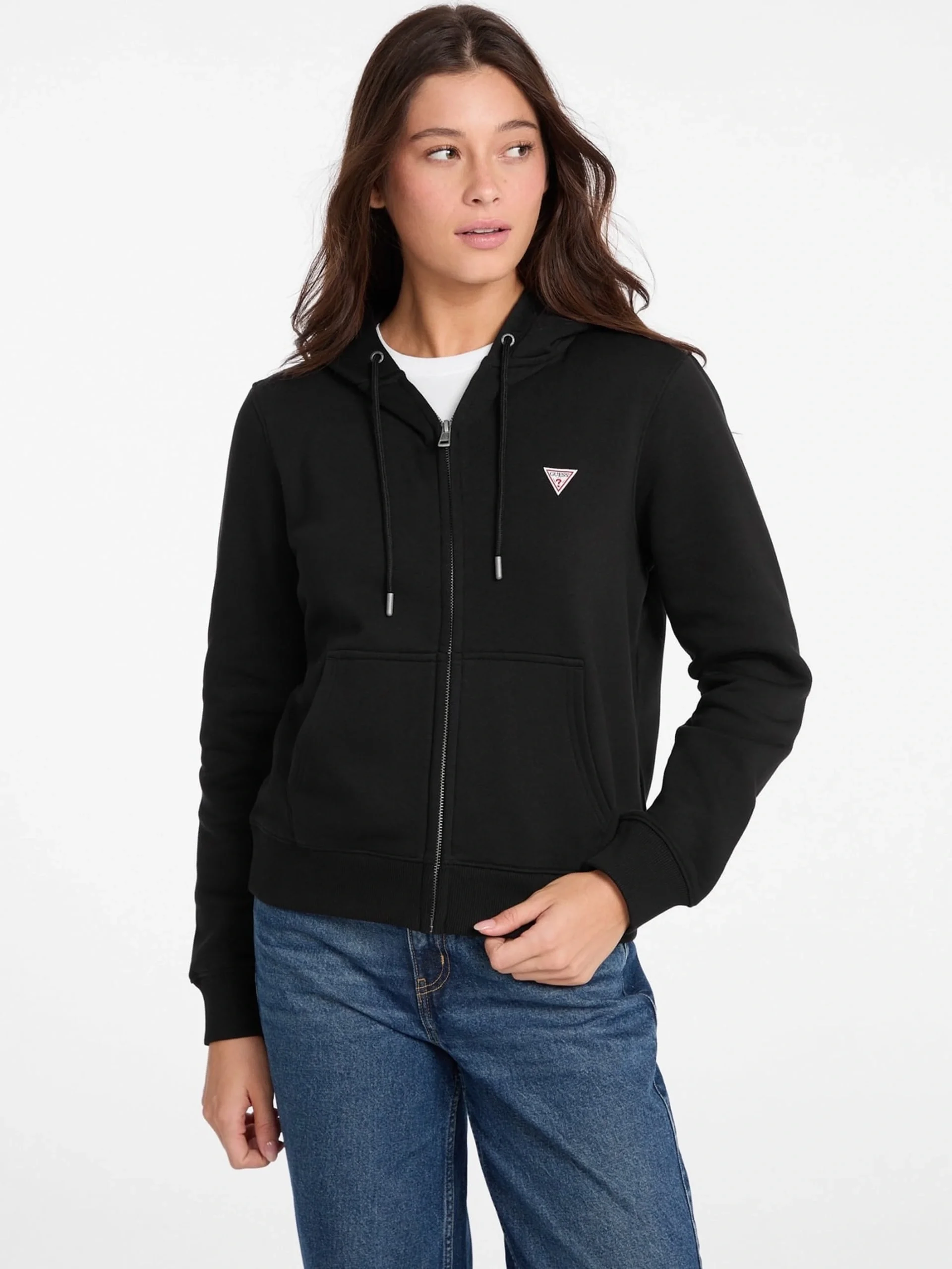 Guess Jeans Kadın Siyah Sweatshirt W4YQ03KC811-JBLK