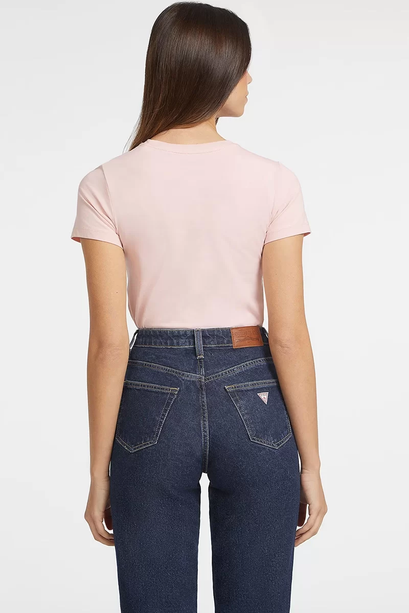 Guess GJ SS CN SLIM MINI A Kadın Pembe T-shirt W4YI02J1314-G6R4