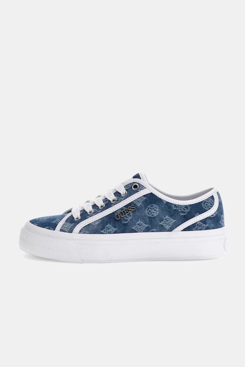 Guess Jelexa7 Kadın Mavi Sneaker FLJJX7FAL12-BLUE
