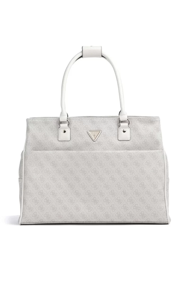 Guess Jesco Shopper Tote Kadın Krem Omuz Çantası TWLB8389919-DOV