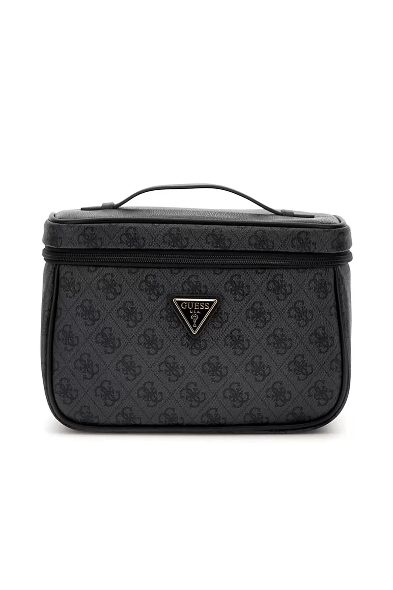 Guess Jesco Toıletry Traın Case Kadın Antrasit Makyaj Çantası TWLB8389039-COA