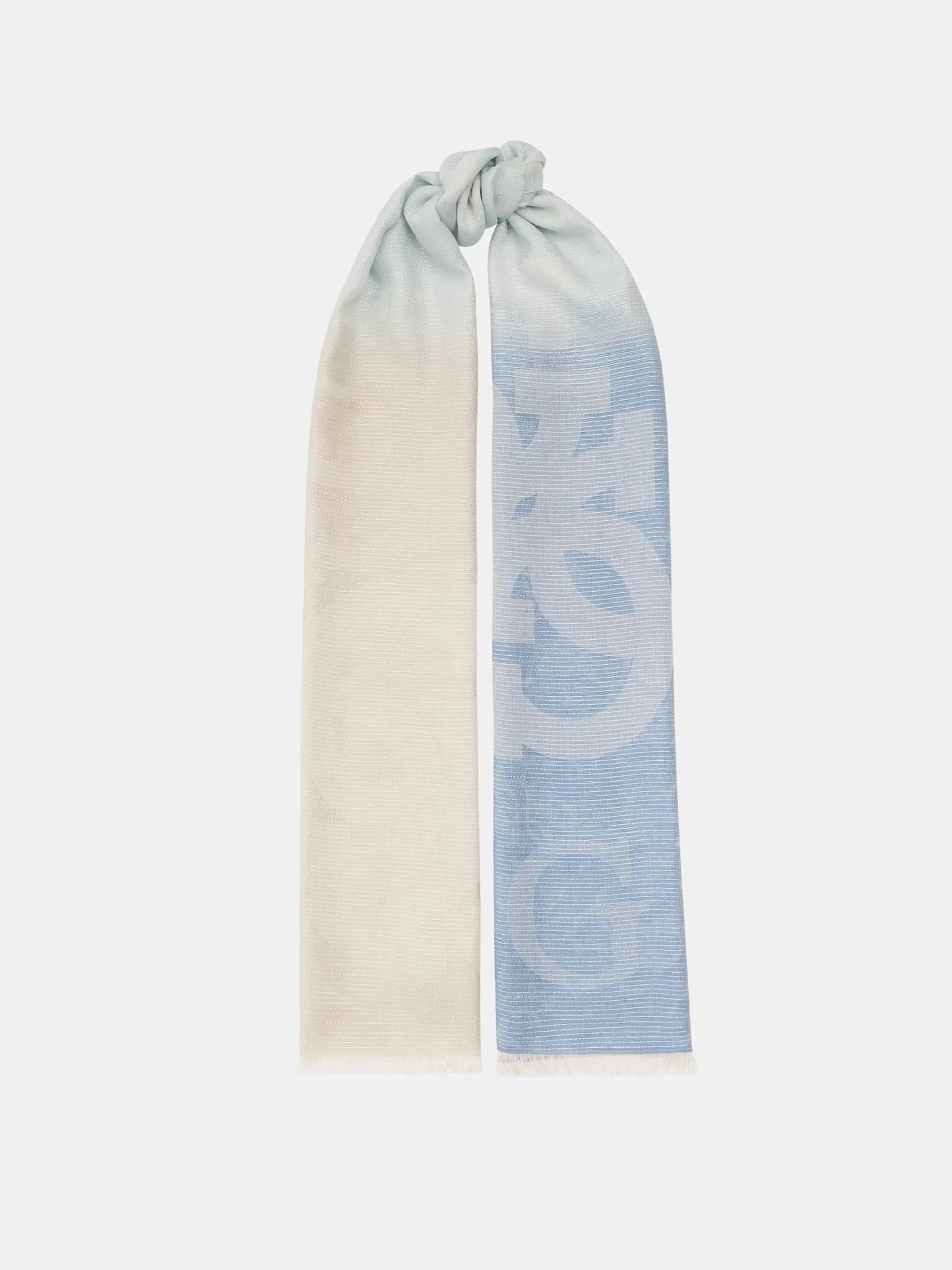 Guess ARNELA SCARF GUESS LURX 80X180 Kadın Mavi Şal AW5280COT03-PWG