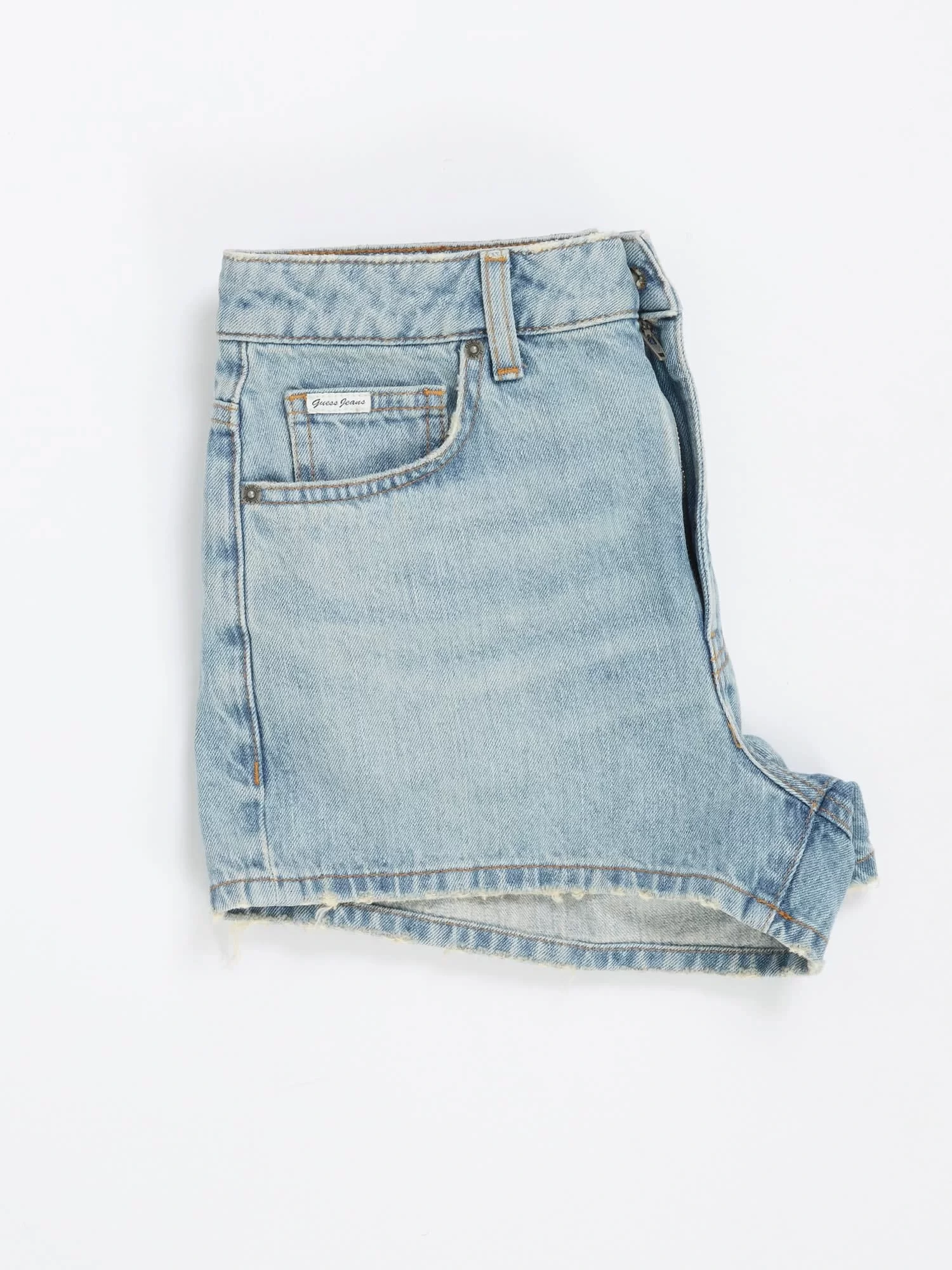 Guess Jeans GJ HIGHWAIST VINTAGE SHORT Kadın Mavi Şort W5GD0YD5O14-GAL1