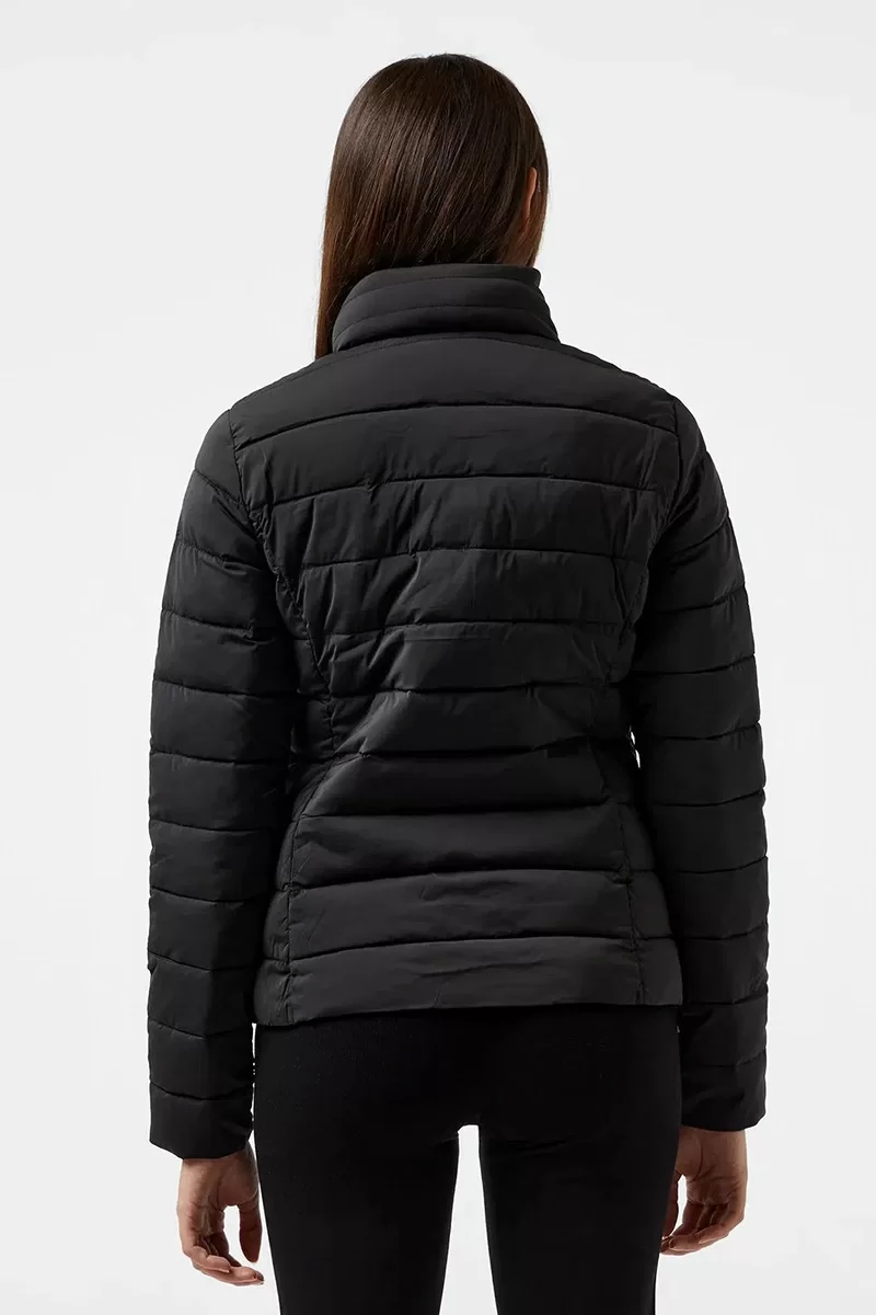 Guess Solıd Heavy Dıann Puffer Jacke Kadın Siyah Mont V4YL04WF3X0-JBLK