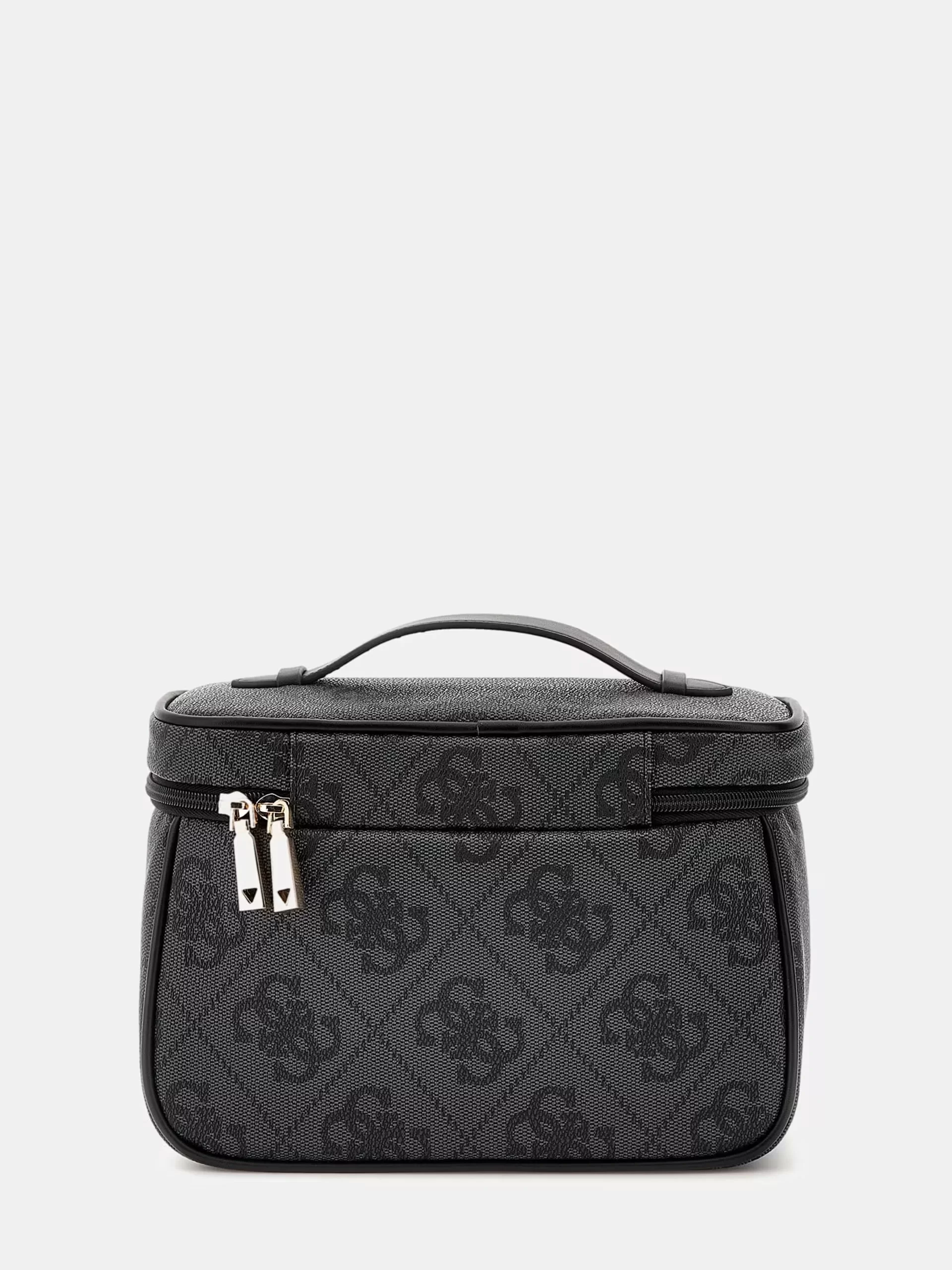 Guess BERTA TOILETRY TRAIN CASE Kadın Antrasit Makyaj Çantası TWOB8688039-CLO