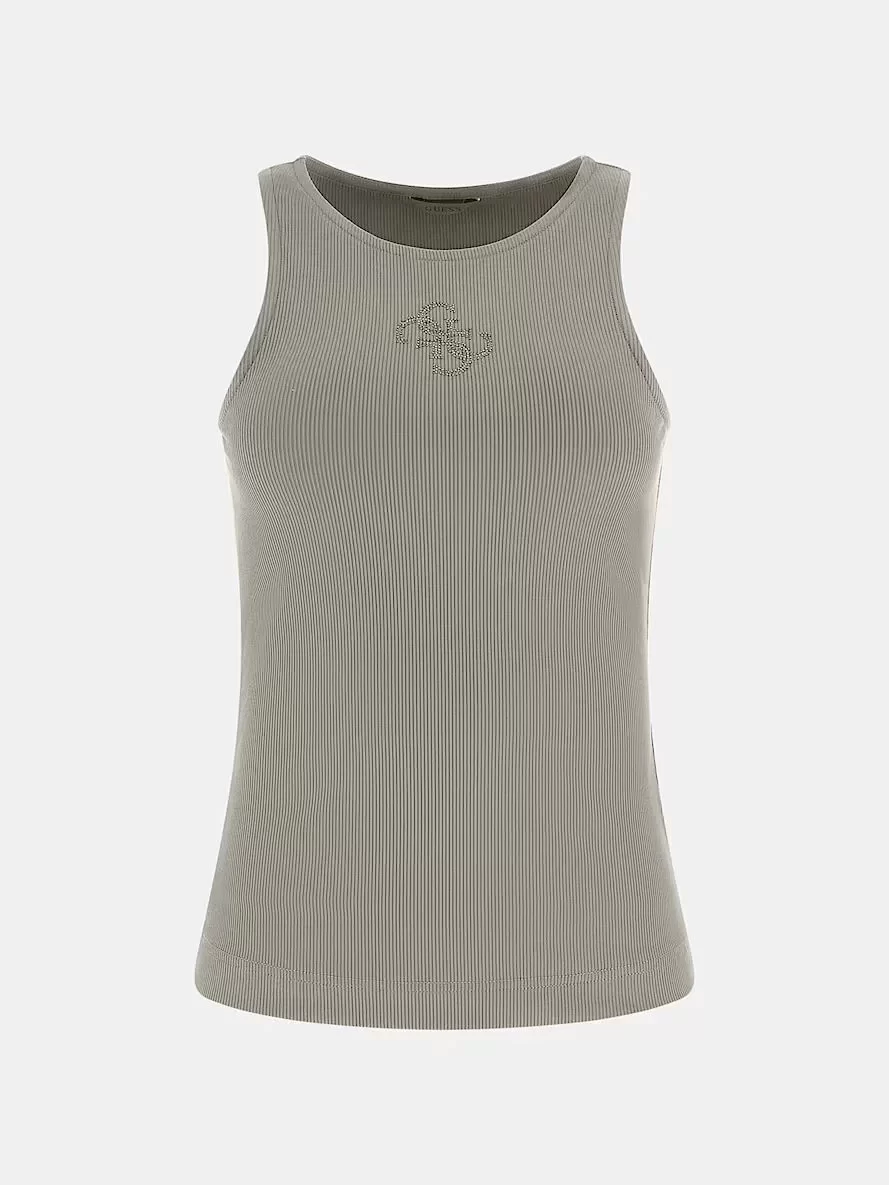Guess New Sl Round Nk Guendalına Top Kadın Haki Atlet W5GP57KCV52-G9D5