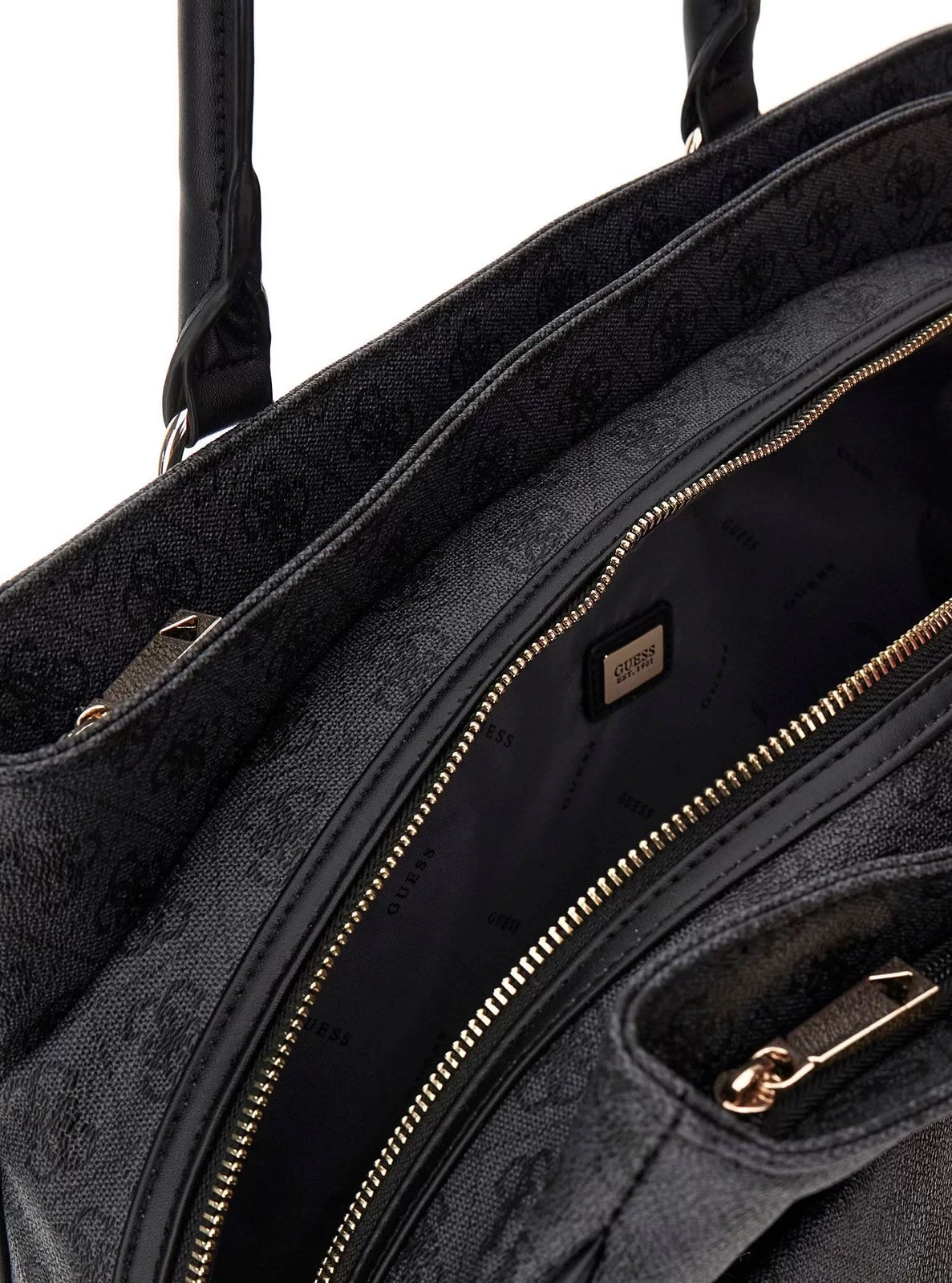 Guess JESCO SHOPPER TOTE Kadın Antrasit Valiz TWLB8389919-COA