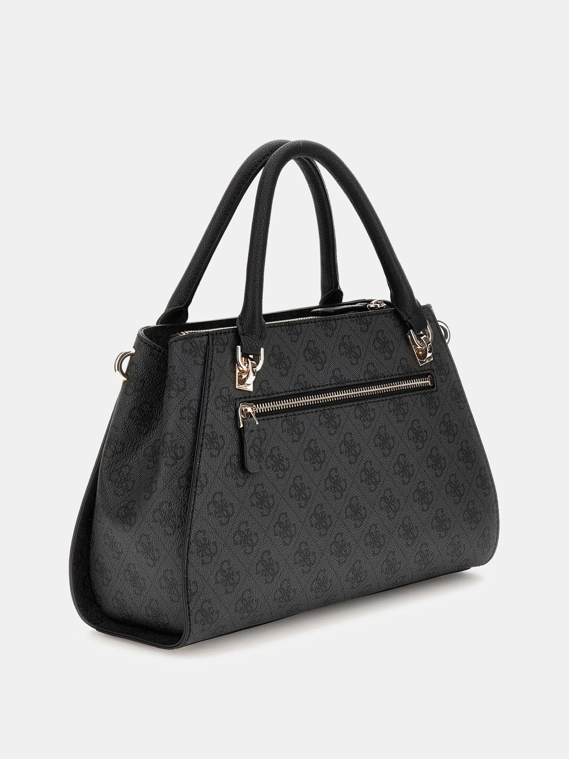 Guess Noelle Luxury Satchel Kadın Antrasit El Çantası HWBG7879070-CLO