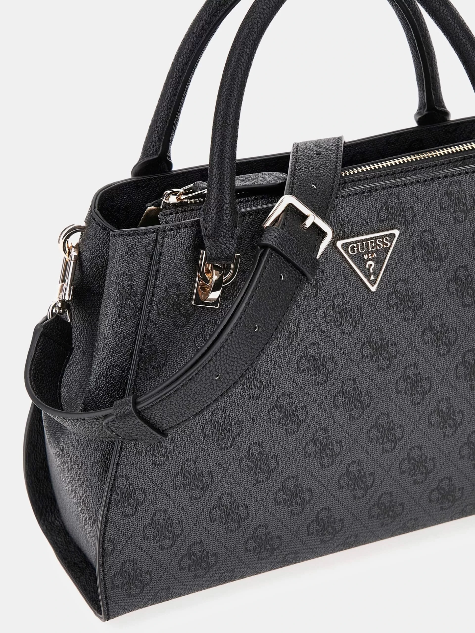 Guess Noelle Luxury Satchel Kadın Antrasit El Çantası HWBG7879070-CLO