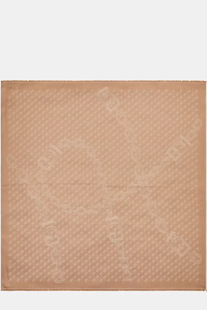 Guess KEFIAH LOGO 4G 125X1 Kadın Bej Eşarp AW5191POL03-LTL