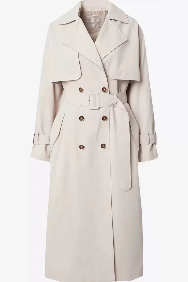 Guess AMIRA TRENCH Kadın Bej Trençkot W5GL33WHAE2-G9D0