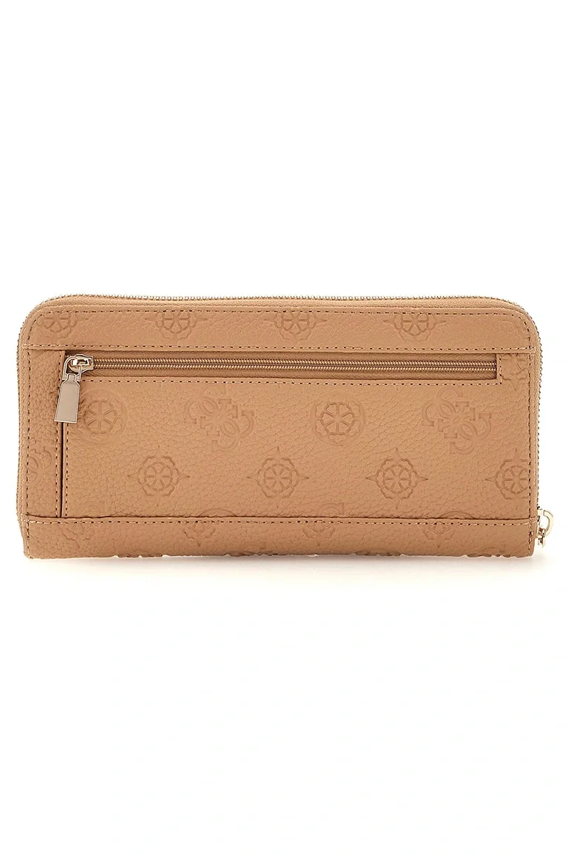 Guess CRESIDIA SLG LARGE ZIP AROUND Kadın Bej Cüzdan SWPG9349146-BEI