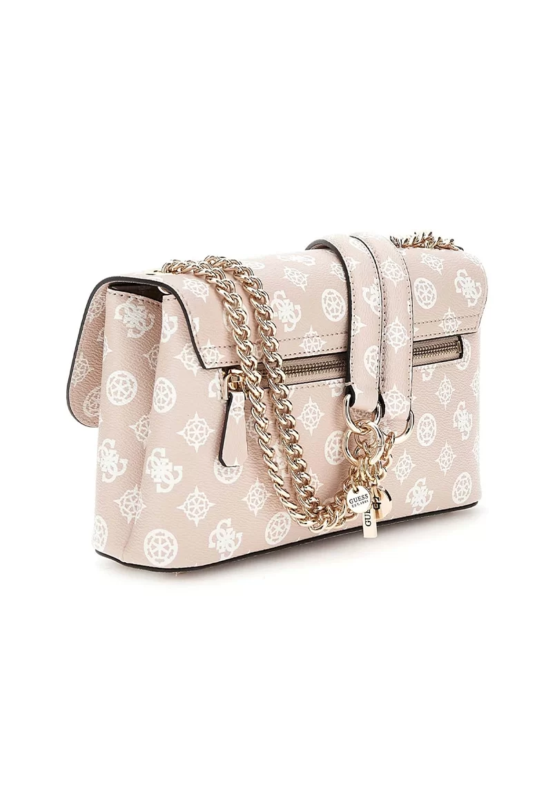 Guess ECO ERICA CNVRTBLE XBODY FLAP Kadın Bej Çapraz Çanta HWEPG951020-SDL