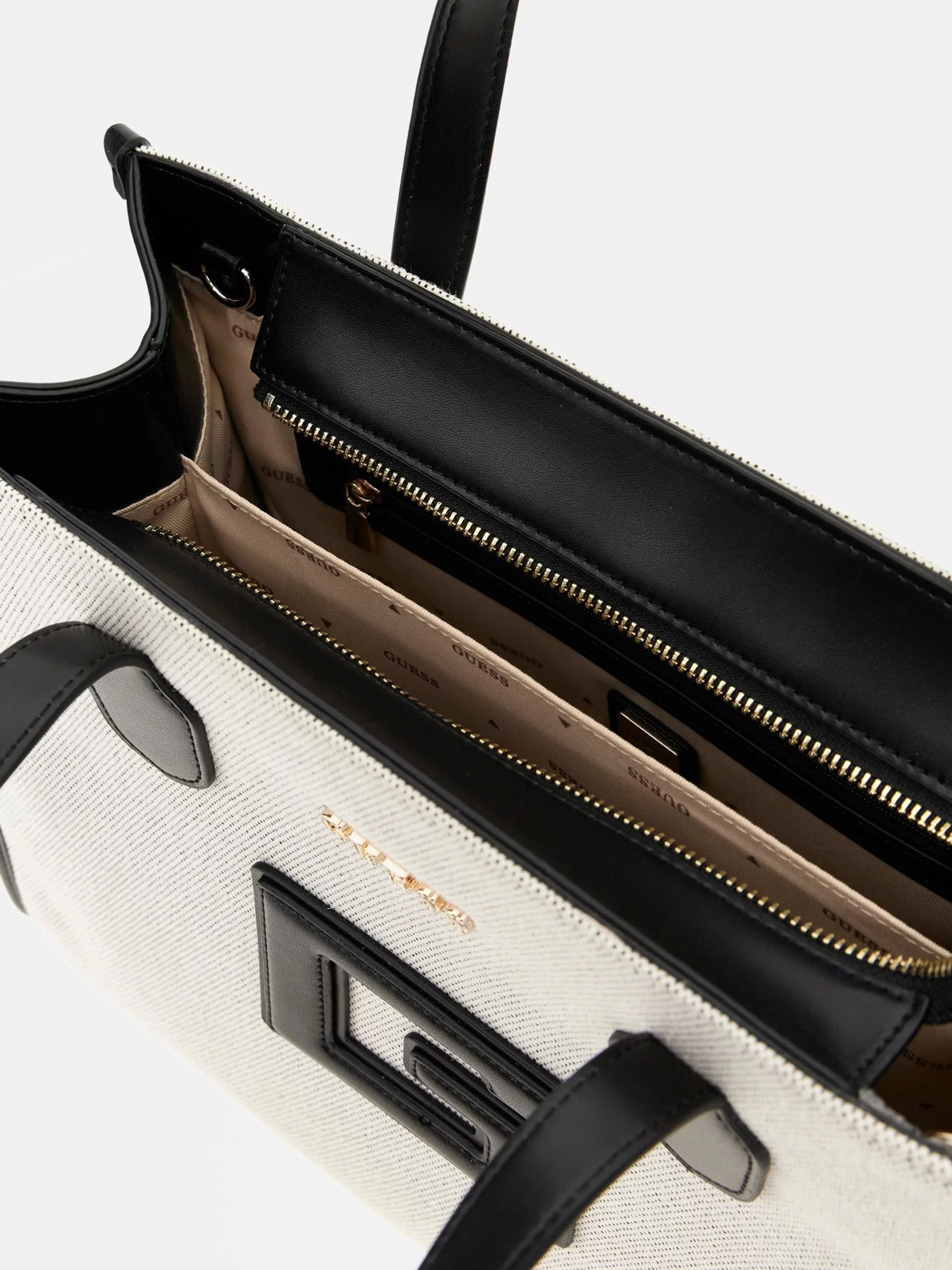 Guess G Status 2 Compartment Tote Kadın Siyah El Çantası HWWG9198220-NTB