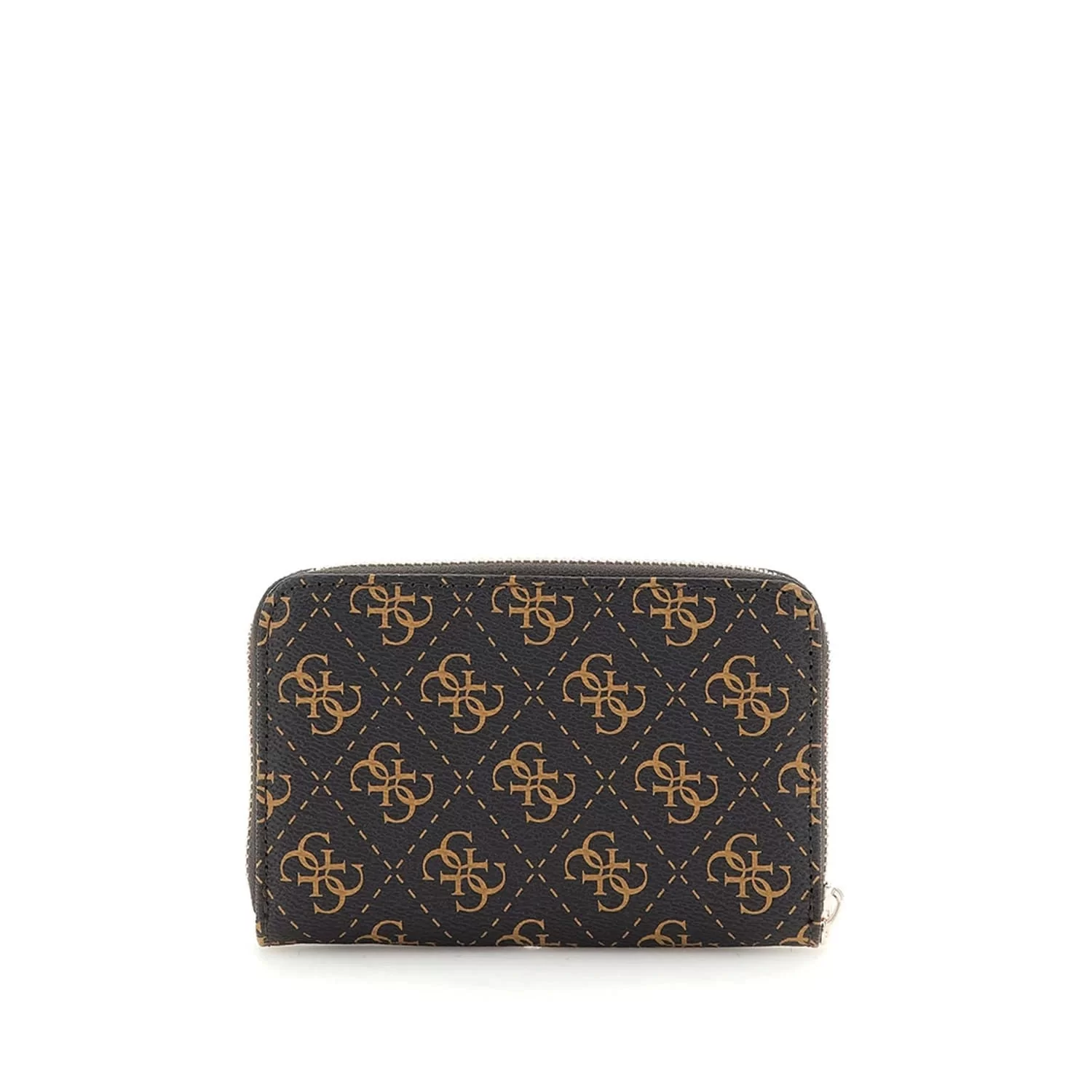 Guess LAUREL SLG MEDIUM DBL ZIP Kadın Kahverengi Cüzdan SWQE8500164-BNL