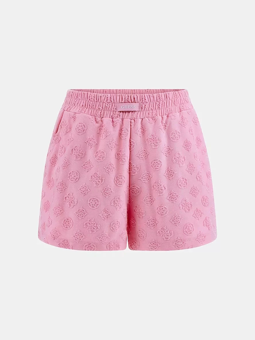 Guess PEONY JACQUARD SHORT Kadın Çok Renkli Şort V5GD16KCT02-F6EV