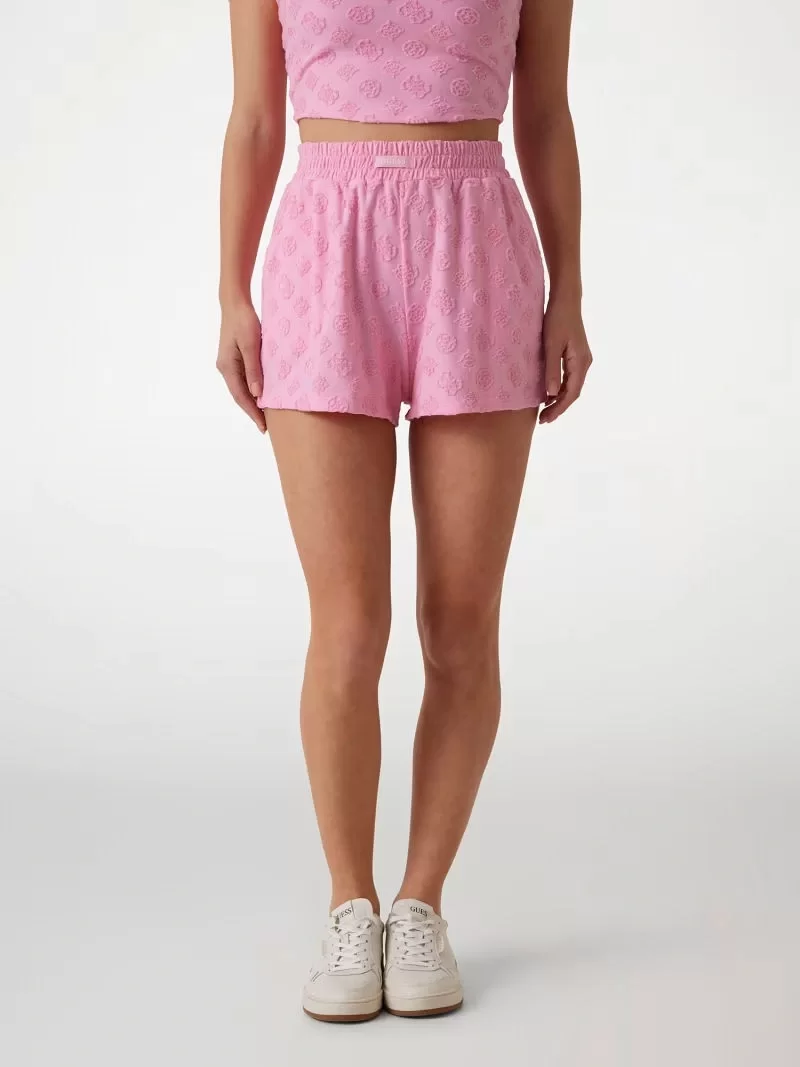 Guess PEONY JACQUARD SHORT Kadın Çok Renkli Şort V5GD16KCT02-F6EV