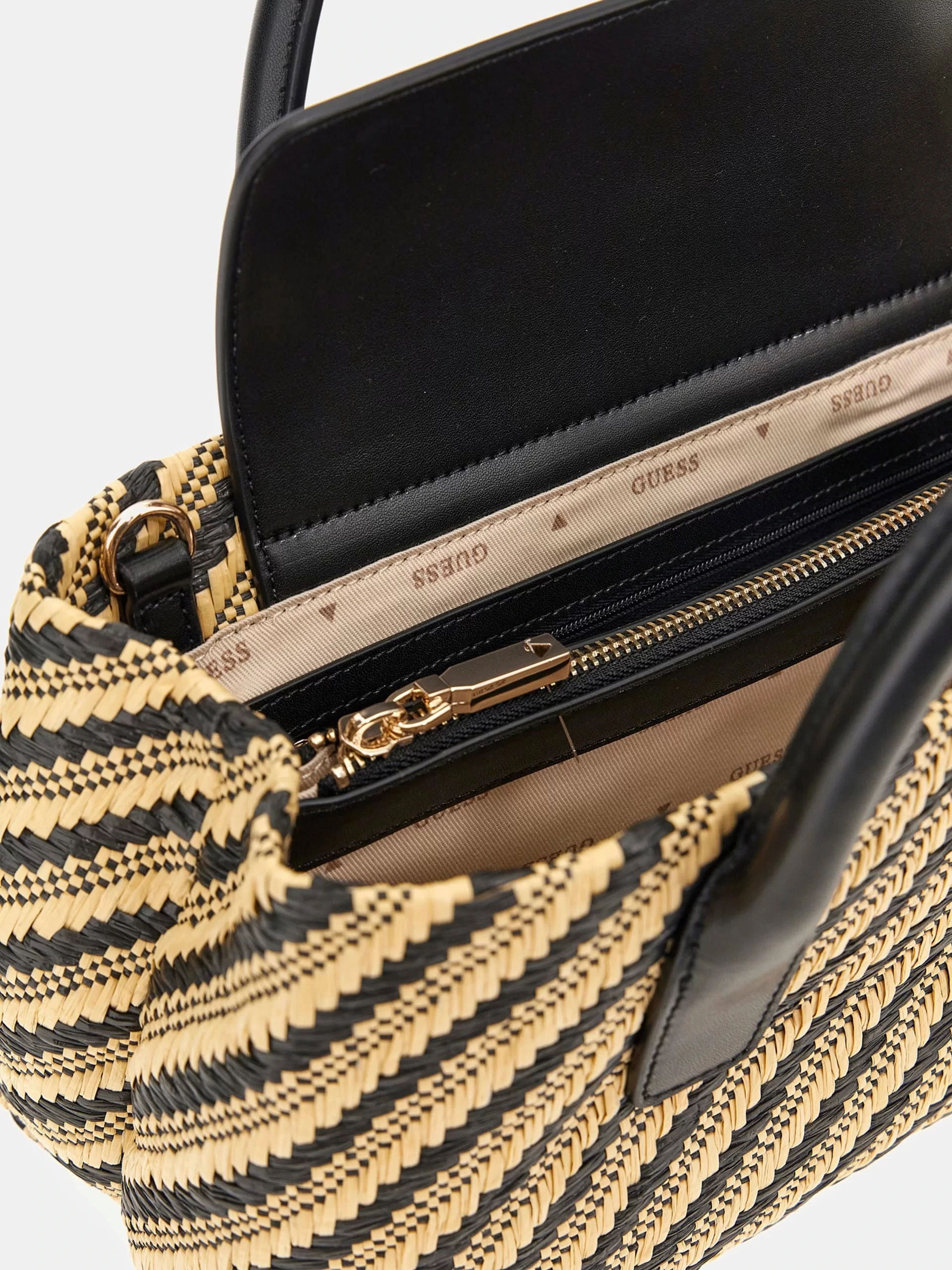 Guess SIMONA SMALL SATCHEL Kadın Siyah El Çantası HWWG9210050-NTB