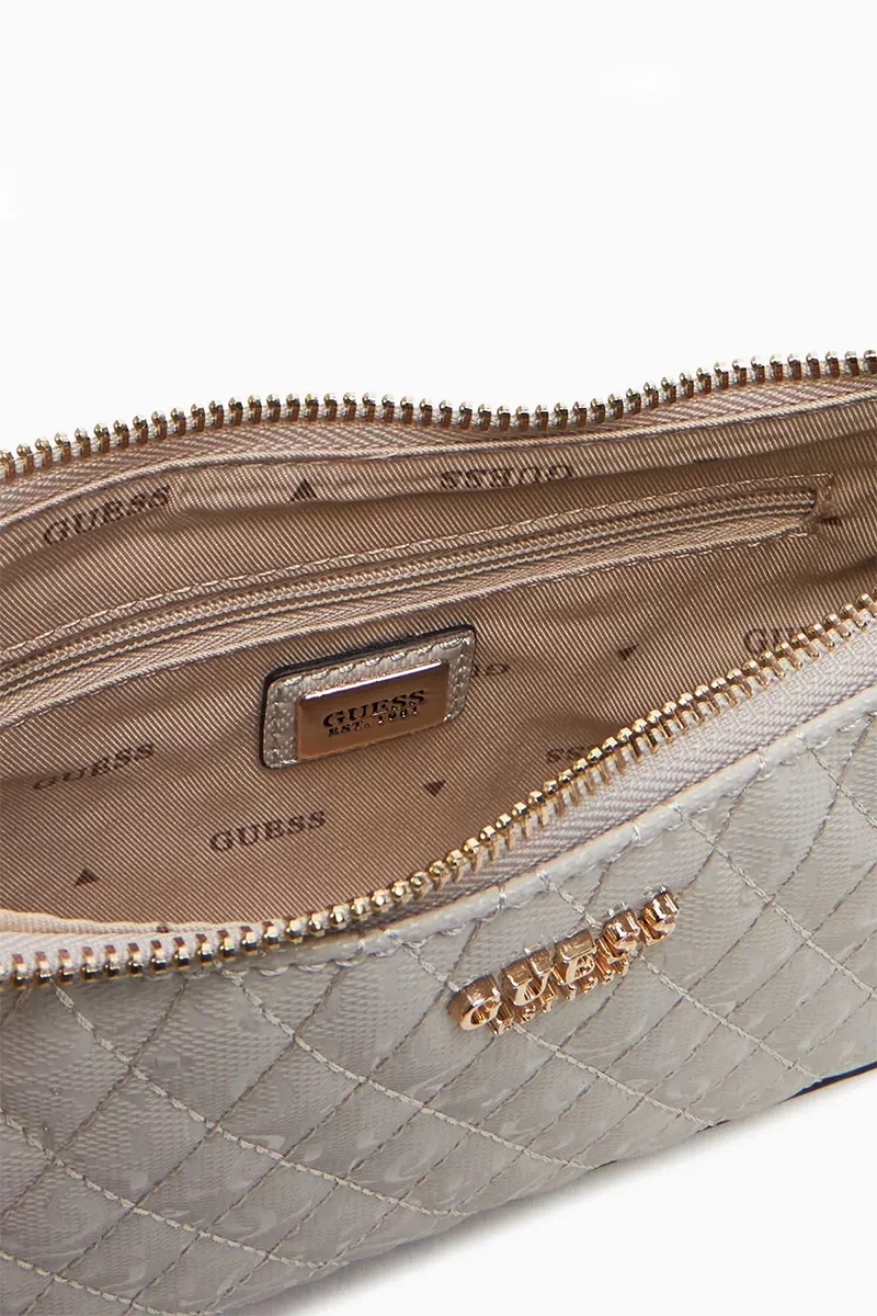 Guess BETULA MINI CROSSBODY TOP ZIP Kadın Kahverengi Mini Çanta HWGG9626720-TAU