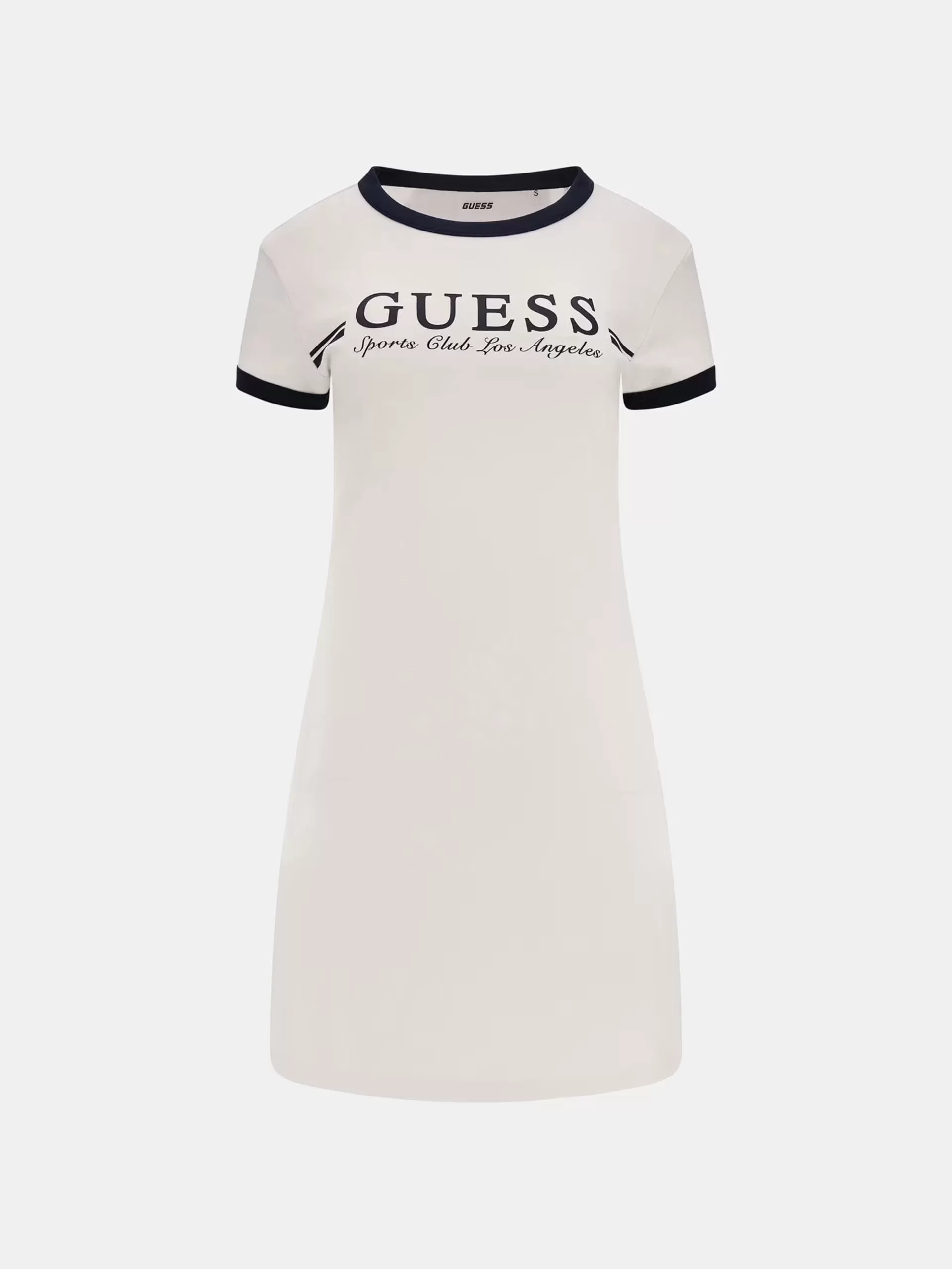 Guess ACTIVE SS DRESS Kadın Beyaz Elbise V5GK02KCQX1-G011