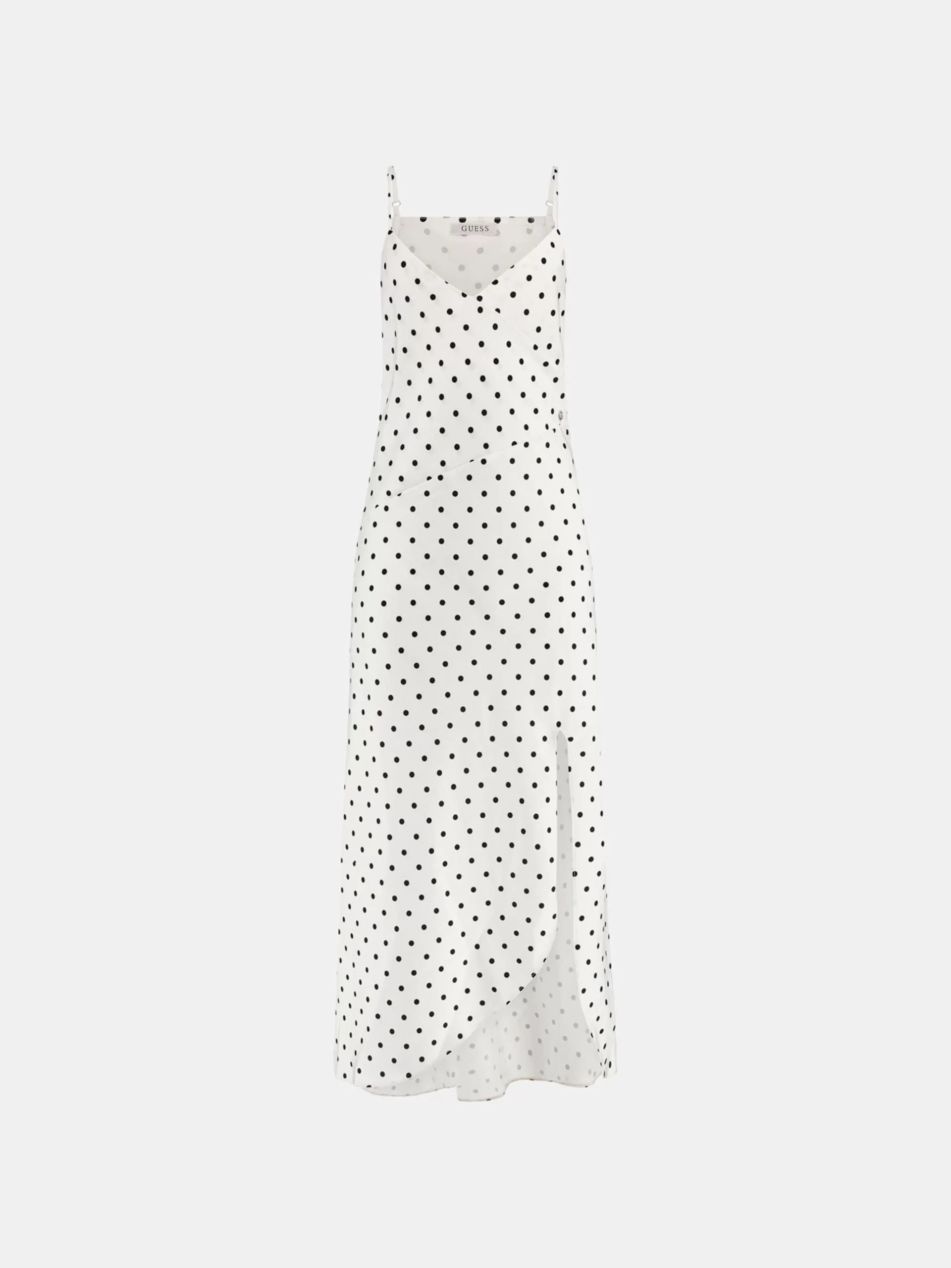 Guess SL CEMONA SLIP DRESS Kadın Beyaz Elbise W5PK2EWI380-F0YX