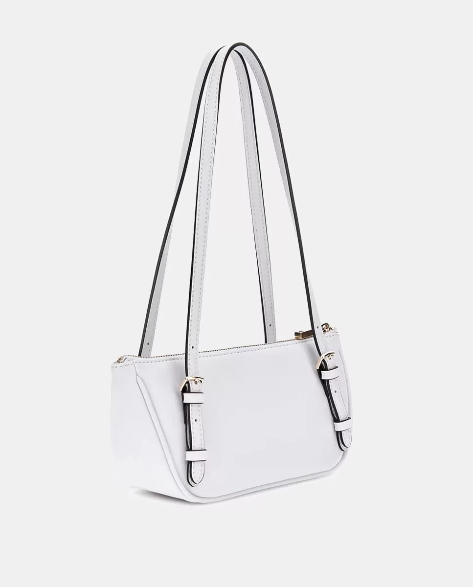 Guess CERELIA MINI SHOULDER SATCHEL Kadın Beyaz Mini Çanta HWBG9645760-WHI