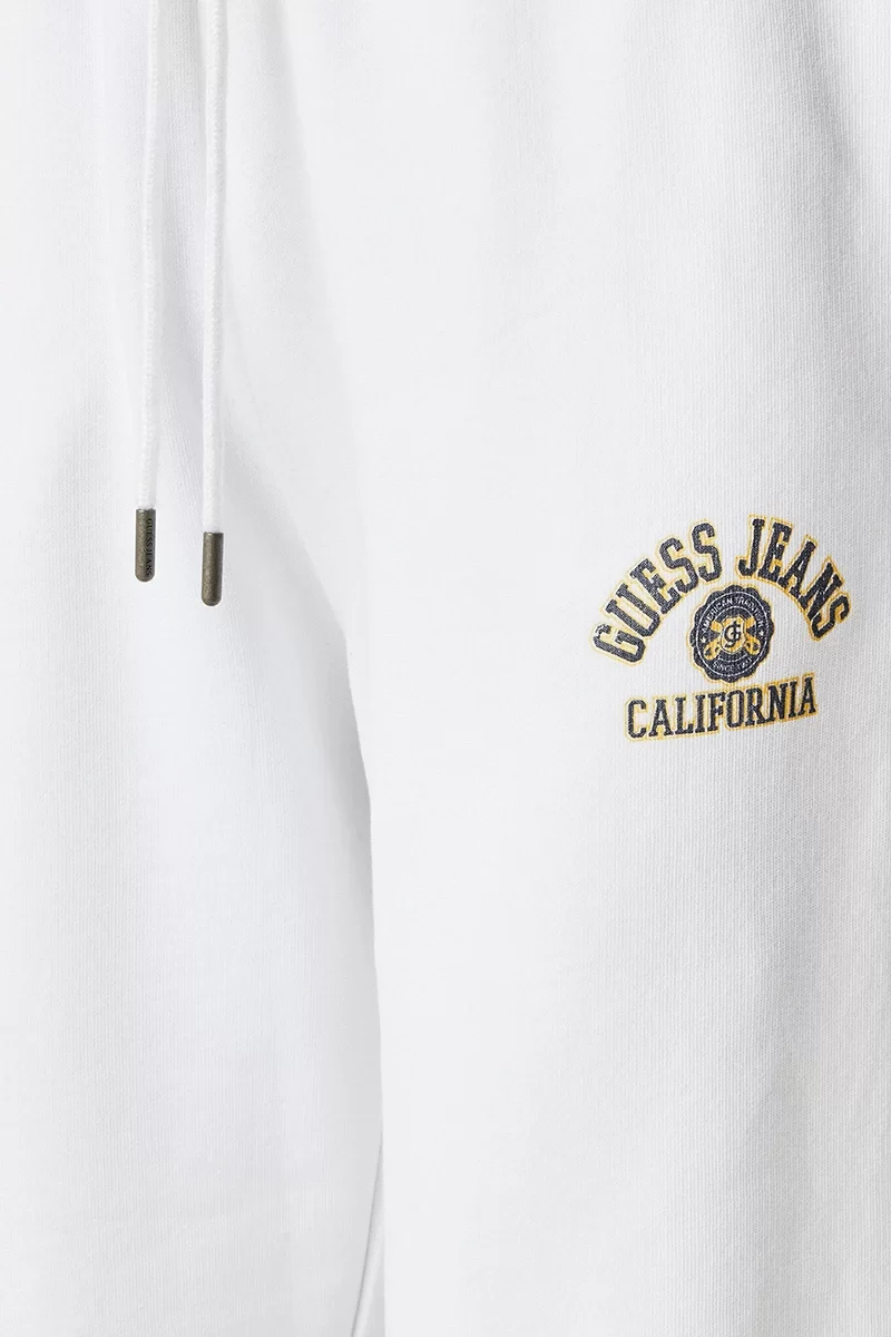 Guess Jeans GJ PANTS ICONIC FLEECE Kadın Beyaz Eşofman Altı W5RB63K68I4-G011