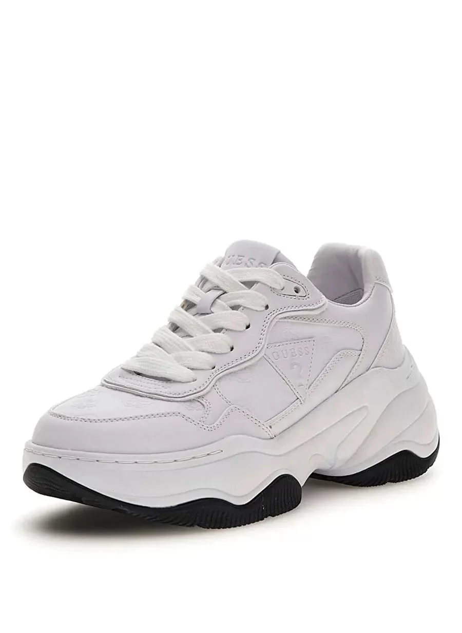 Guess HAPYY Kadın Beyaz Sneaker FLPHAPFAL12-WHITE