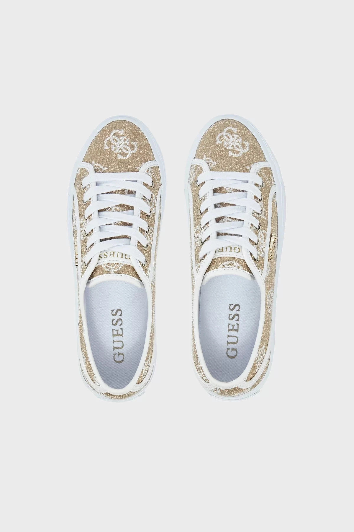 Guess JELEXA7 Kadın Beyaz Sneaker FLJJX7FAL12-WHITE
