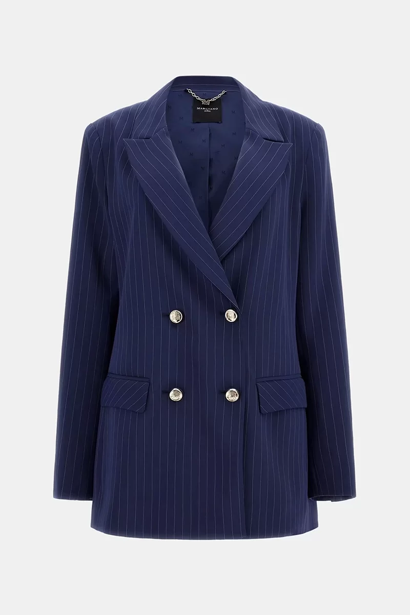 Guess SIDNEY BLAZER Kadın Beyaz Blazer Ceket 5RGN057254A-FB9B