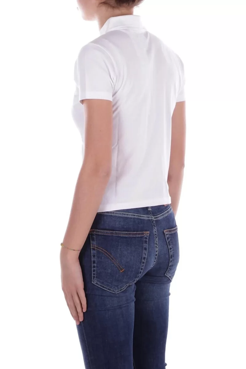 Guess jeans Gj Ss Slım Polo Kadın Beyaz T-Shirt W5GP73KCYR1-G011