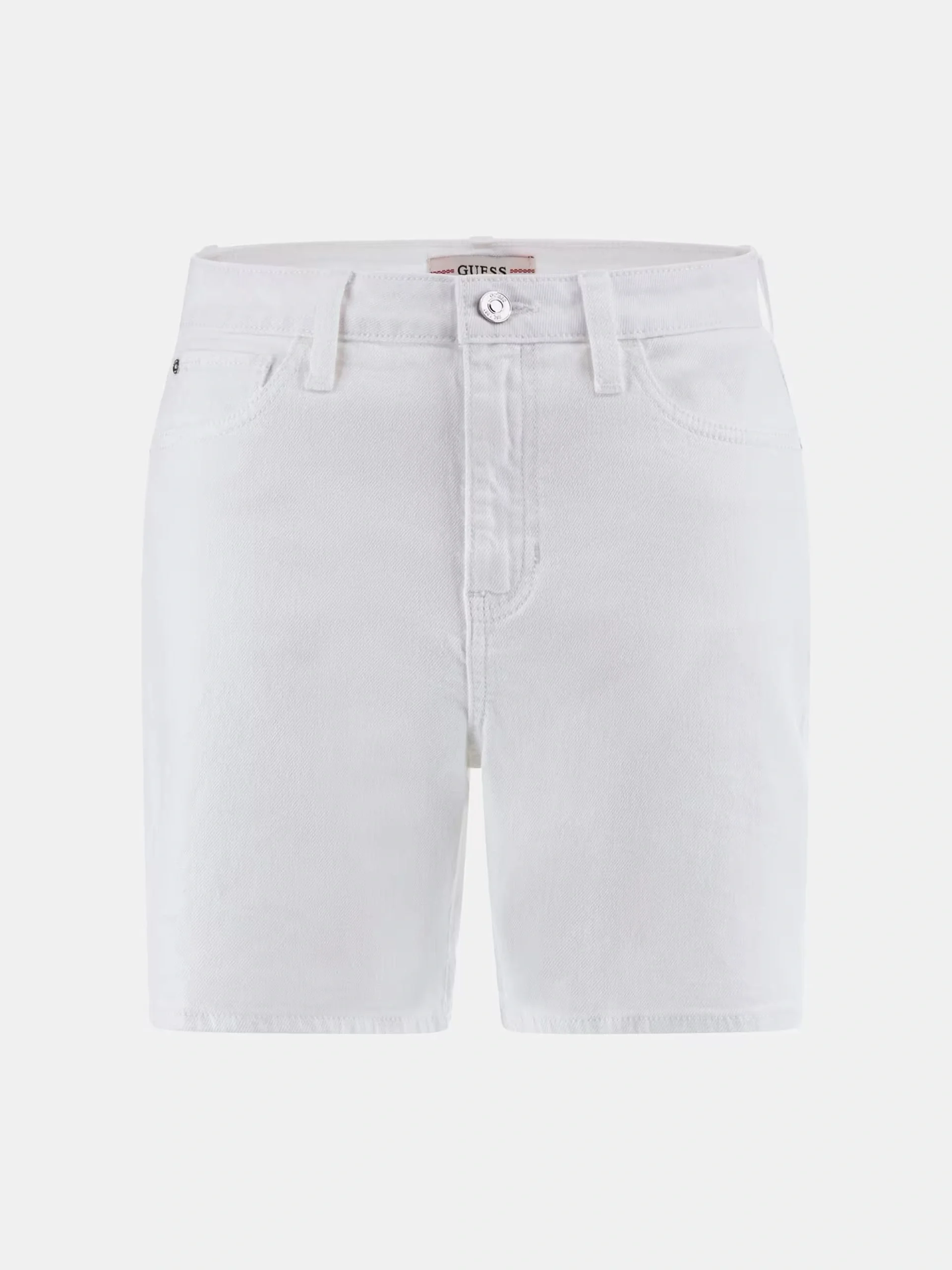 Guess SUPER RELAXED SHORT Kadın Beyaz Şort W5GD1AD4T50-G011