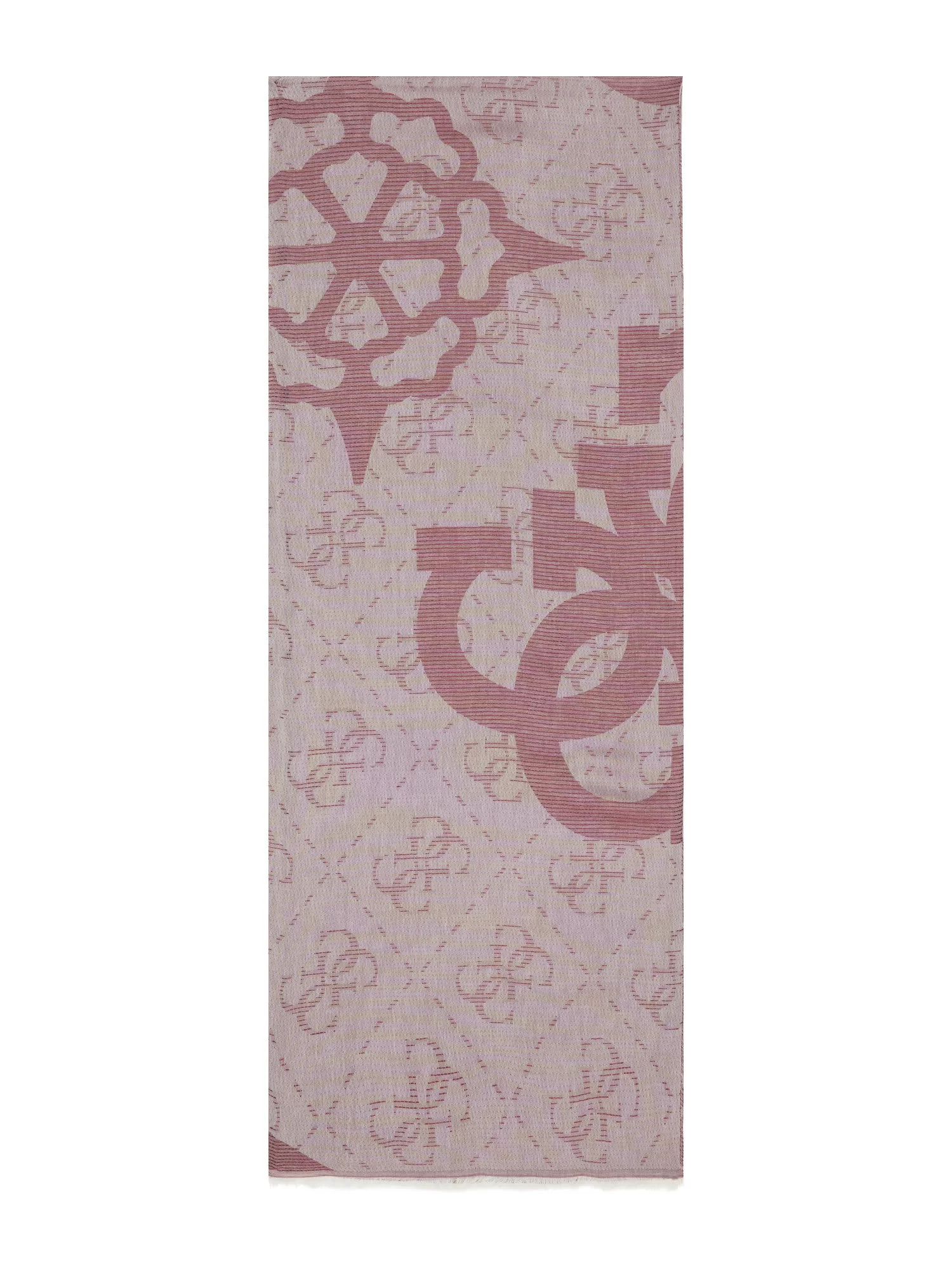 Guess Scarf Jaquard Lg 4G Mp 80X190 Kadın Bordo Şal AW5265COT03-BOR