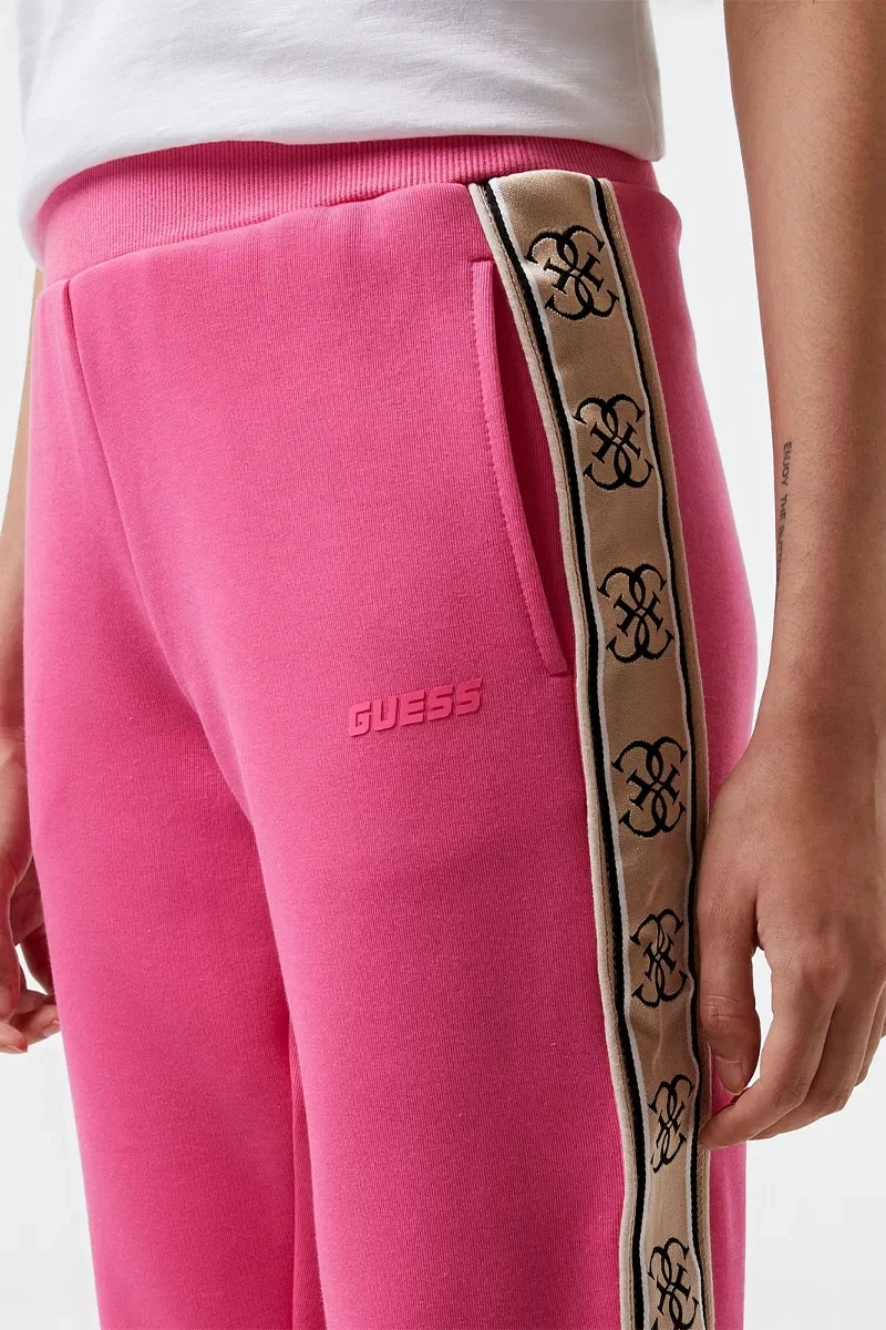 Guess Brıtney Jogger Kadın Pembe Eşofman Altı V2YB15KB3P2-G65E