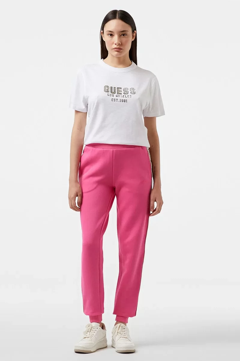 Guess Brıtney Jogger Kadın Pembe Eşofman Altı V2YB15KB3P2-G65E