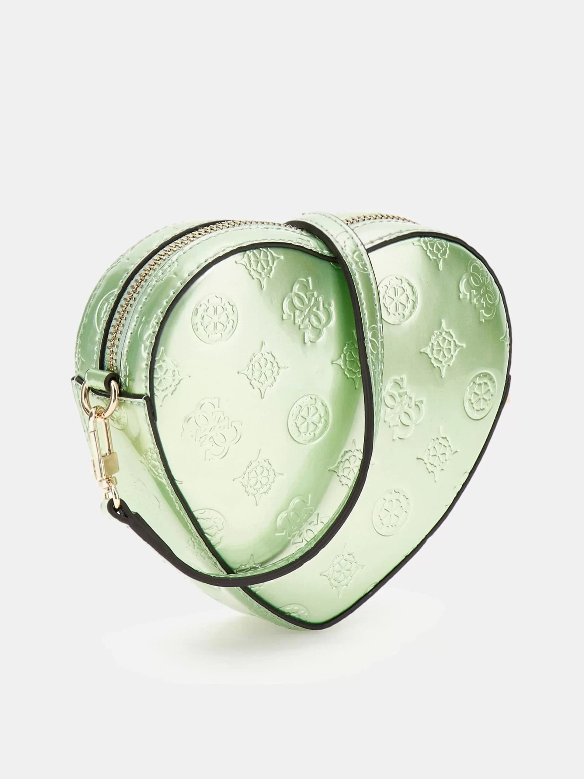 Guess Arnela Mını Heart Bag Kadın Yeşil Mini Çanta HWTG9496770-CAD
