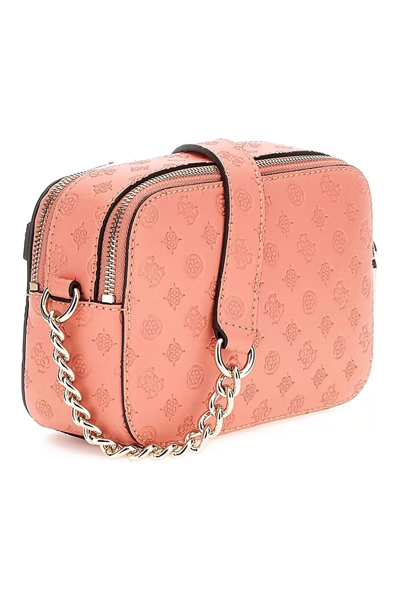 Guess ARLENA LOGO CAMERA C Kadın Pembe Çapraz Çanta HWPG9336140-CLL
