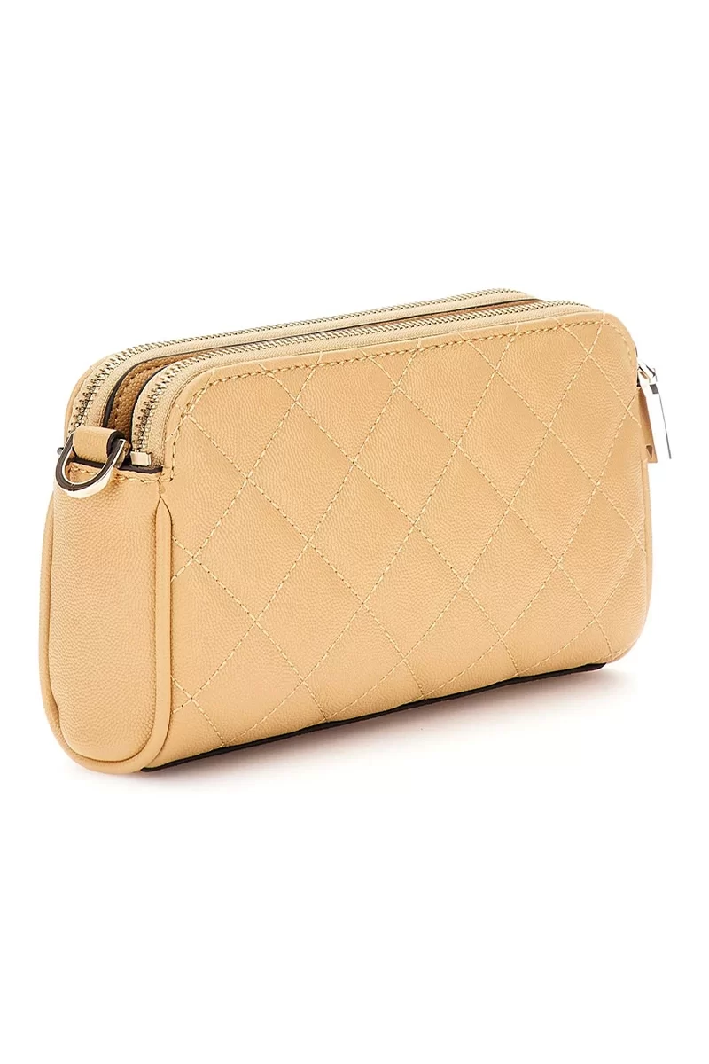 Guess Eco Carly Mınıı Status Xbody Kadın Bej Mini Çanta HWEQG950973-BEI