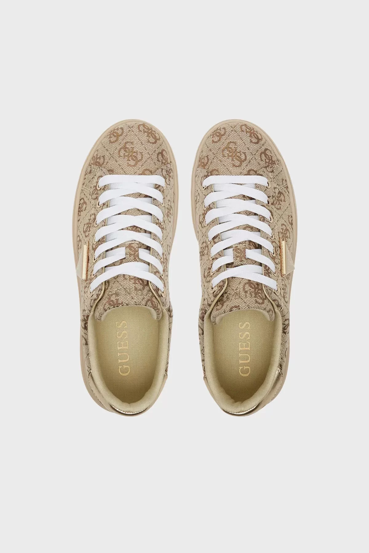 Guess Denesa13 Kadın Sarı Sneaker FLJD13FAM12-GOLD