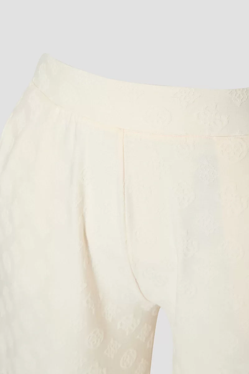 Guess Monıca Long Pant Kadın Beyaz Eşofman Altı V5RB21KCLG2-P6EB