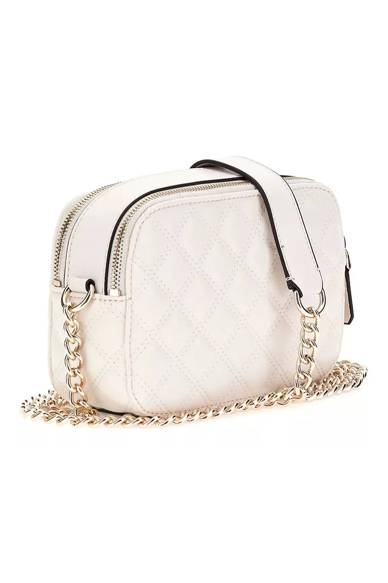 Guess GIULLY CAMERA BAG Kadın Beyaz Çapraz Çanta HWQG8748140-OFF