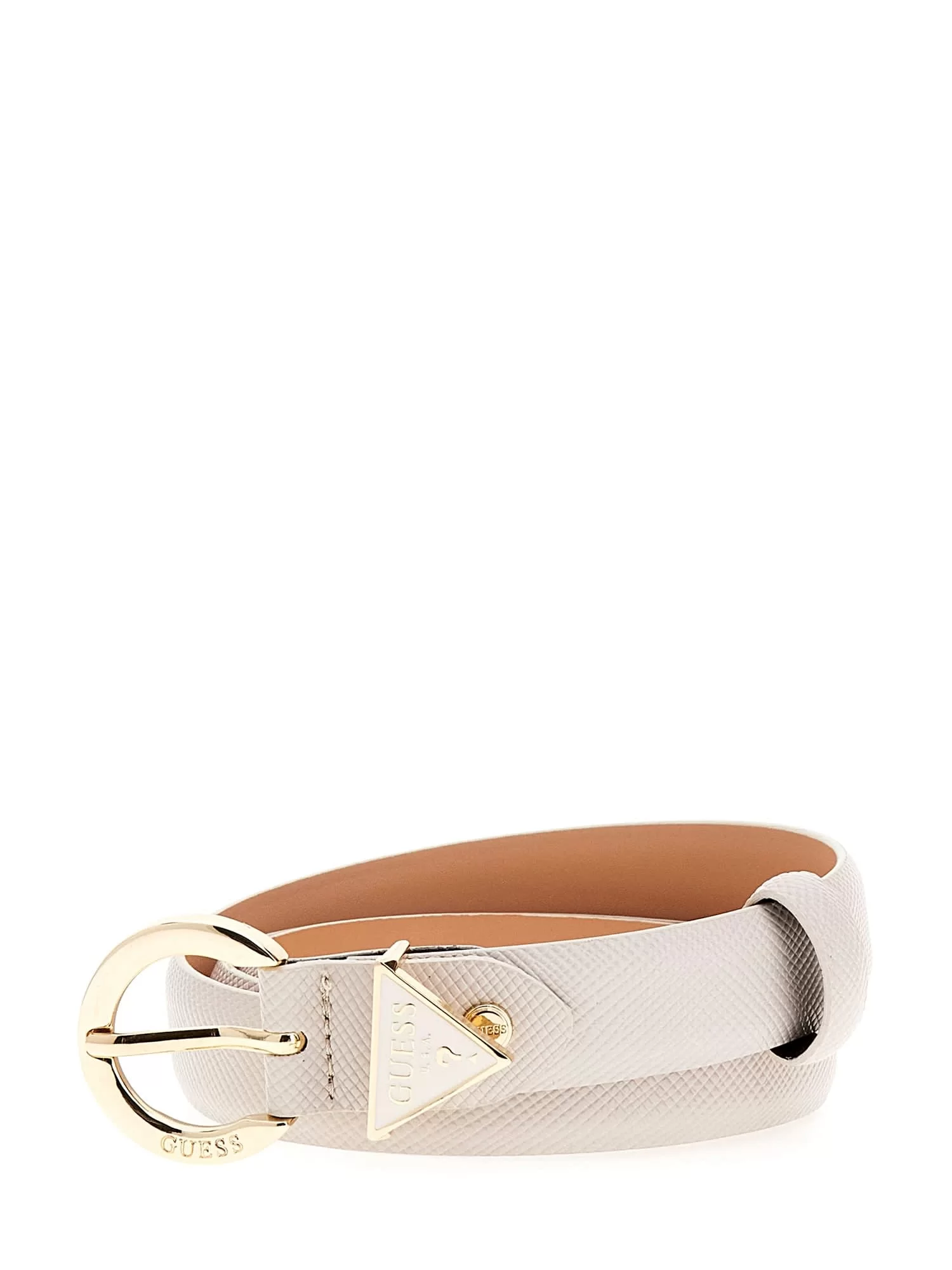 Guess NOELLE ADJ PANT BELT H25 Kadın Ekru Kemer BW9071P4125-BON