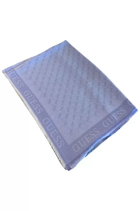 Guess KEFIAH 90X90 Kadın Beyaz Eşarp AW5096COT03-LAV