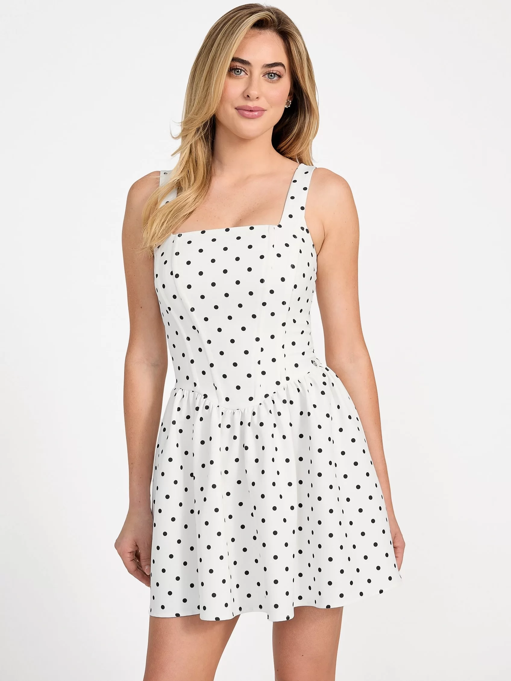 Guess Kadın  Fit and  flare kısa elbise