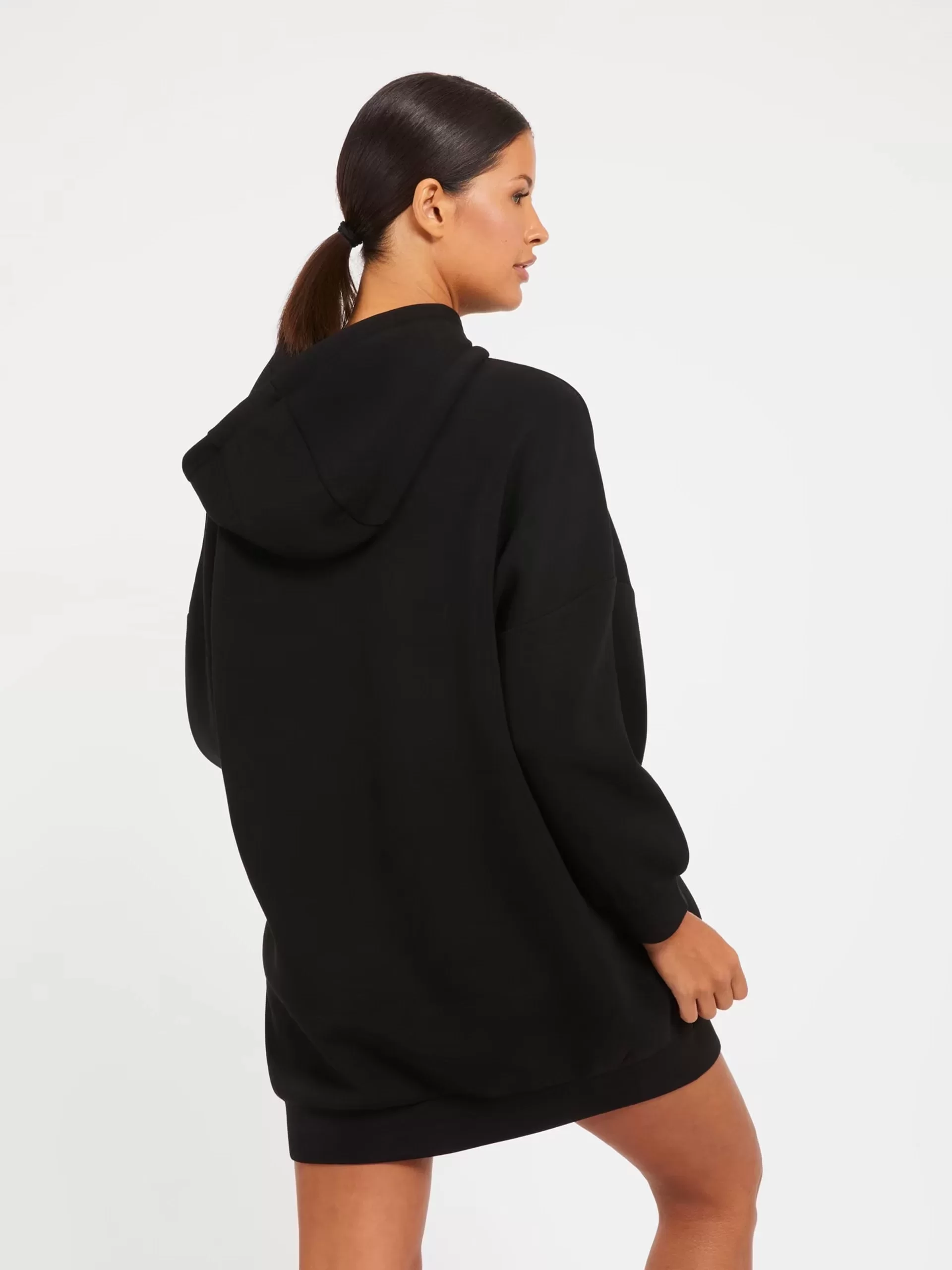 Guess Kadın Siyah Cindra Scuba Sweatshirt