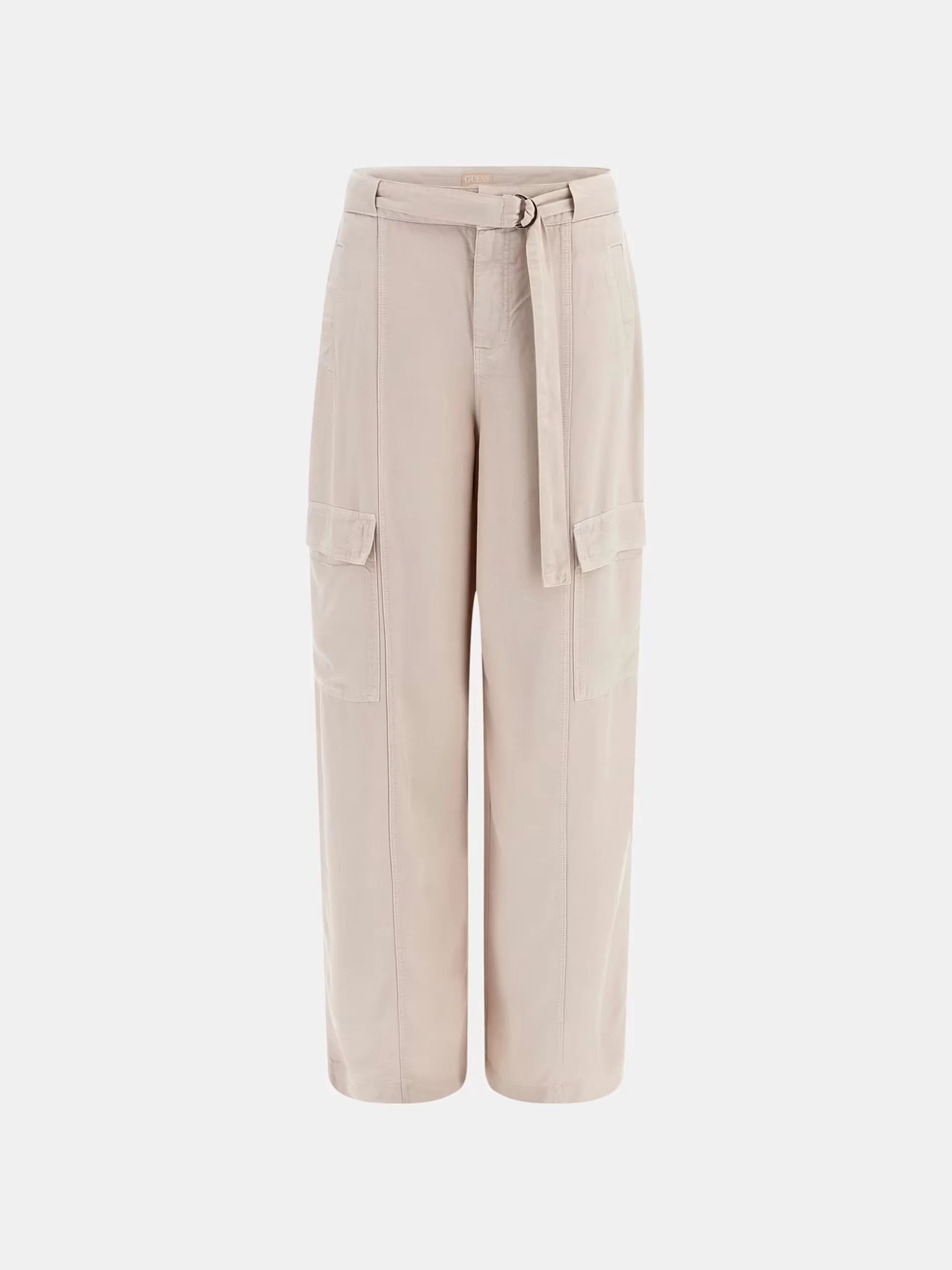 Guess AGATHA CARGO Kadın Bej Pantolon W5GA1TWDP85-G9D0