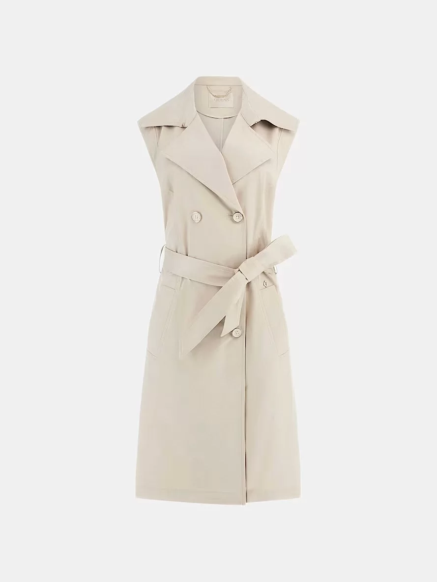 Guess SL BENEDETTA DRESS Kadın Bej Elbise W5GK0VWH5V1-G9D0