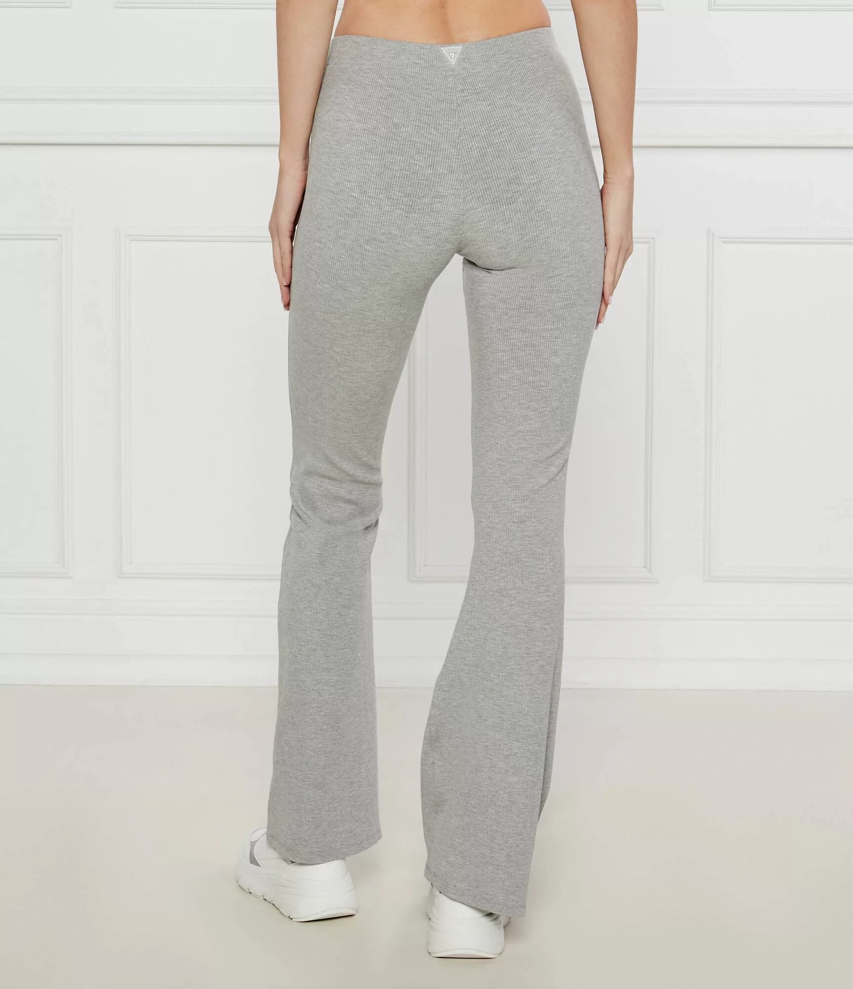 Guess CROCUS RIB MINI FLARE PANTS Kadın Gri Tayt V5GB11KCRS2-H91J