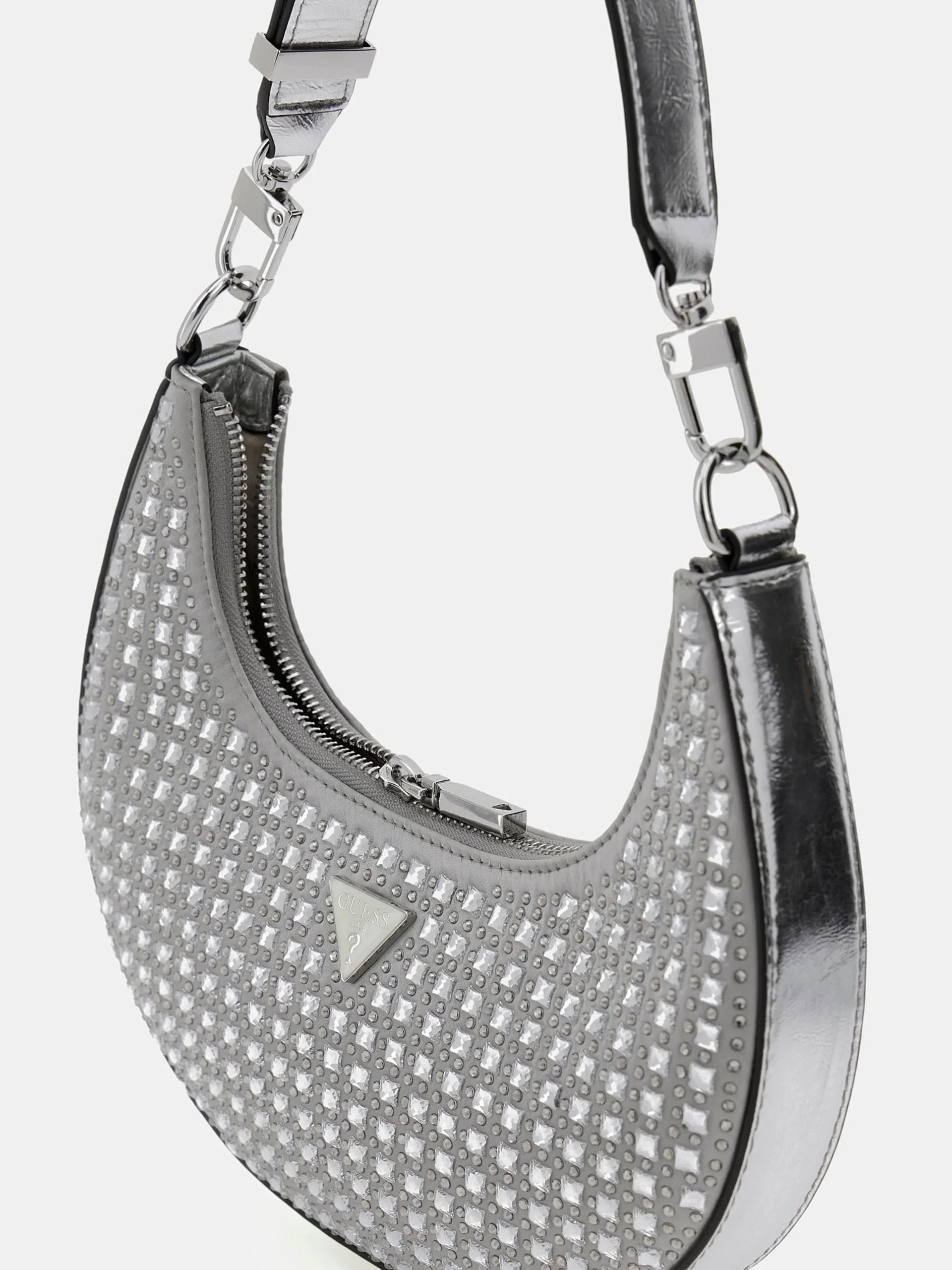 Guess LUA SMALL HOBO Kadın Gri Omuz Çantası HWIY9205010-SIL