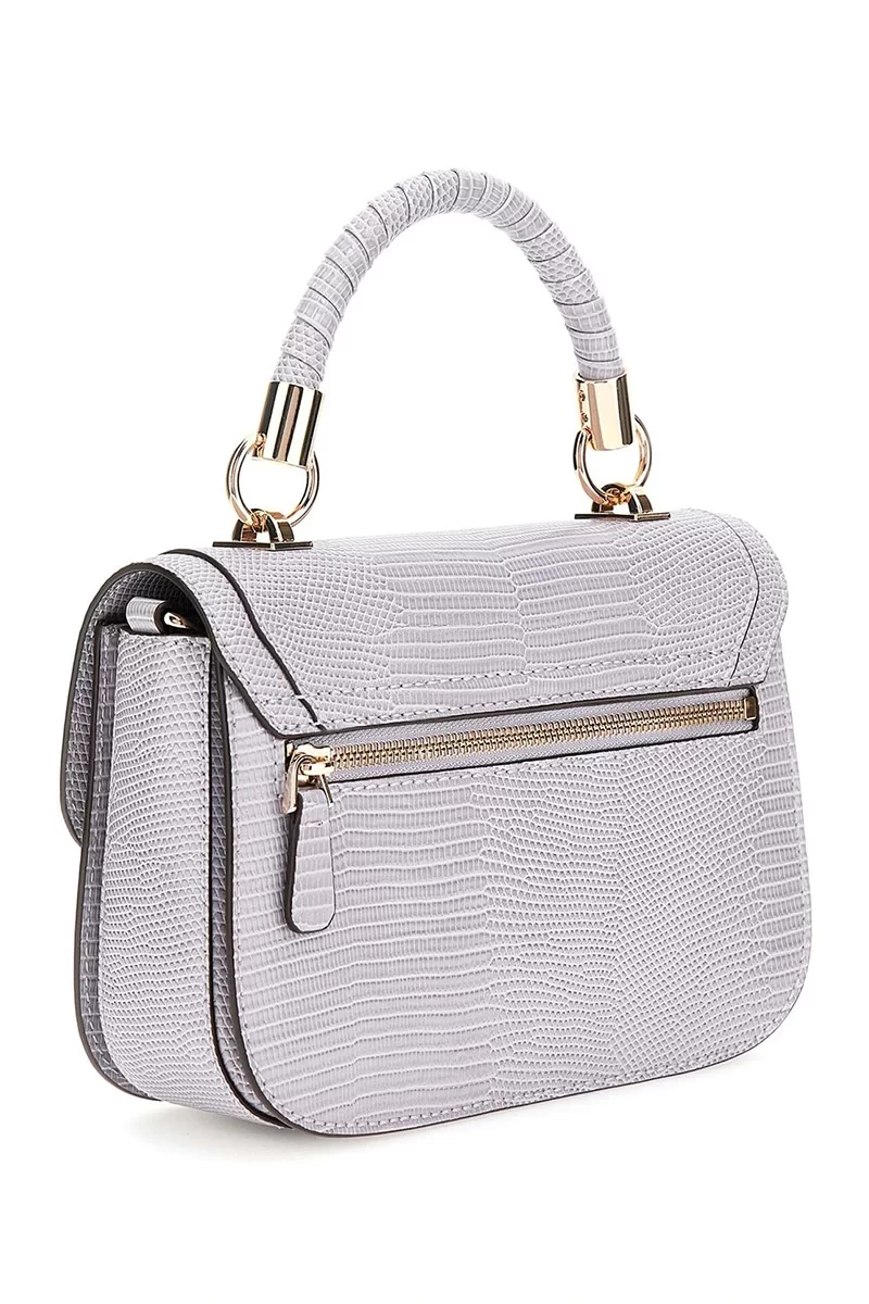 Guess Orlına Top Handle Flap Kadın Gri El Çantası HWKG9531200-LVG